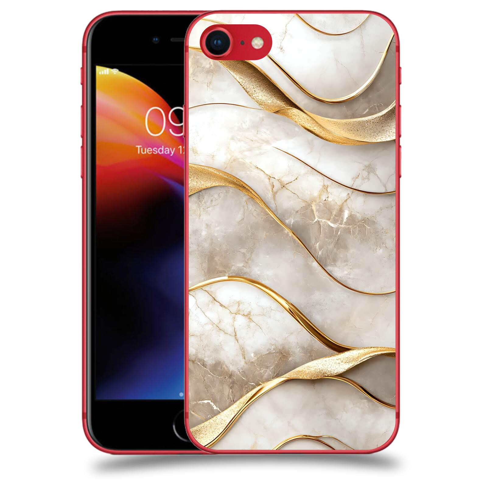 ACOVER Kryt na mobil Apple iPhone 8 - Elegantní plynutí