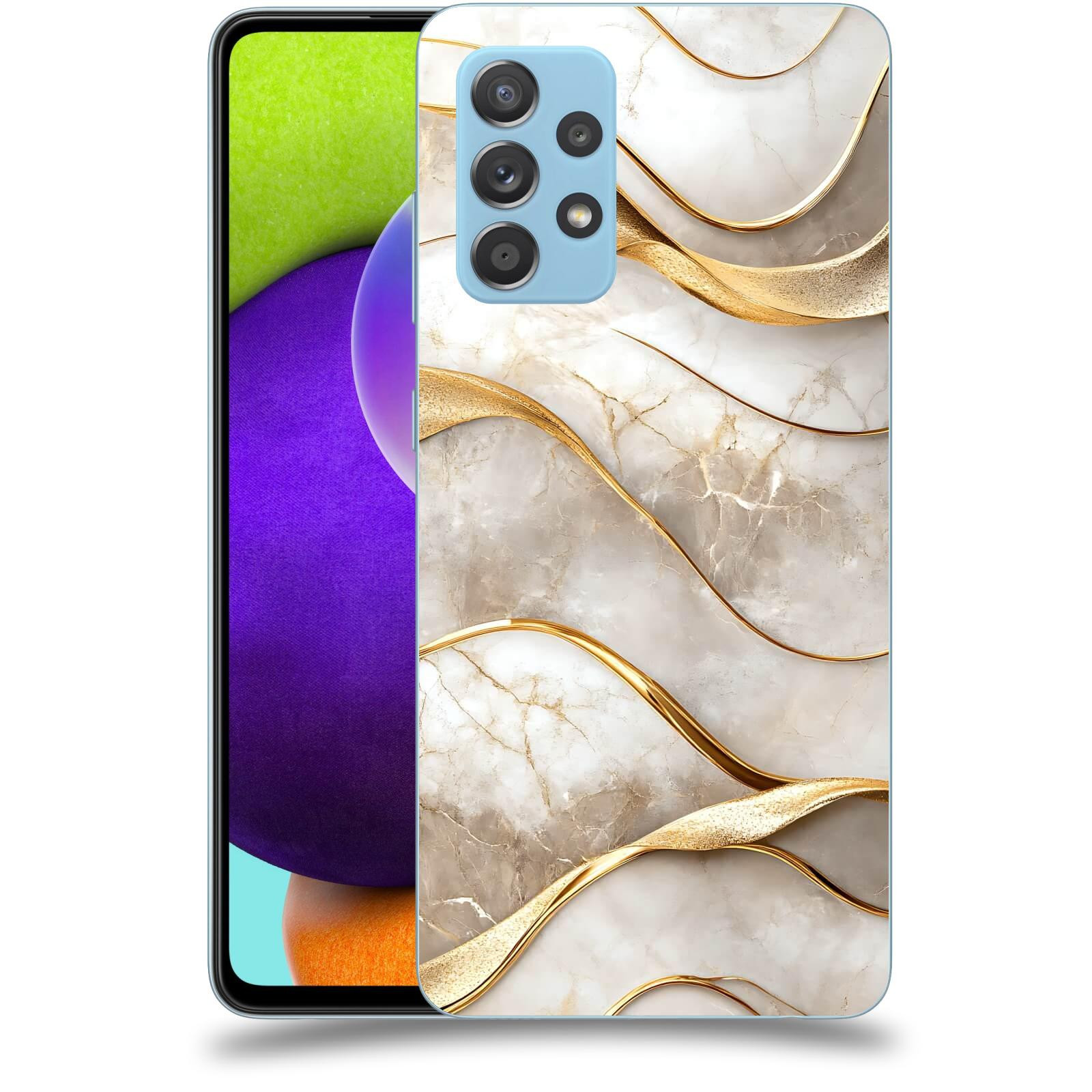 ACOVER Kryt na mobil Samsung Galaxy A52 A525F - Elegantní plynutí
