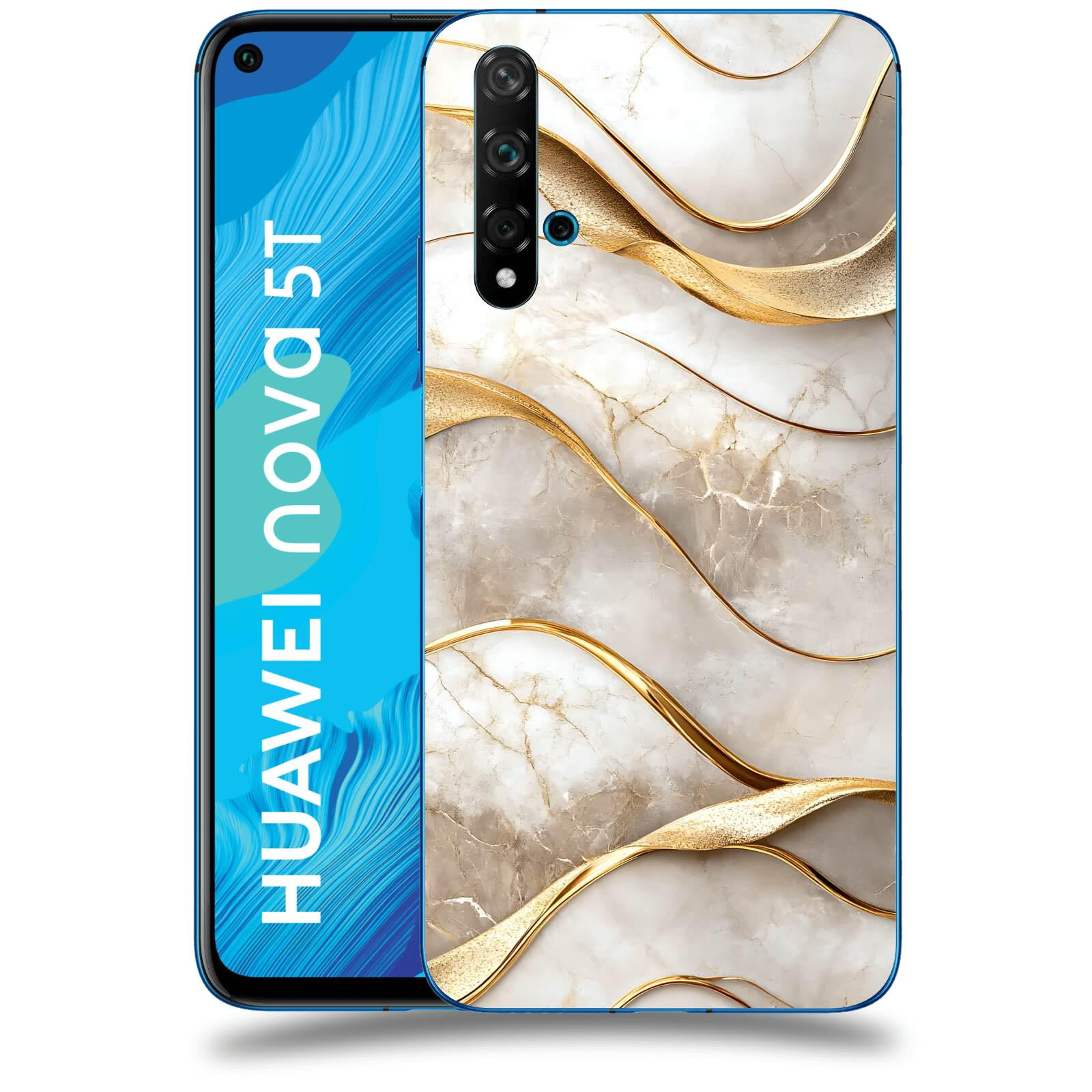 ACOVER Kryt na mobil Huawei Nova 5T - Elegantní plynutí