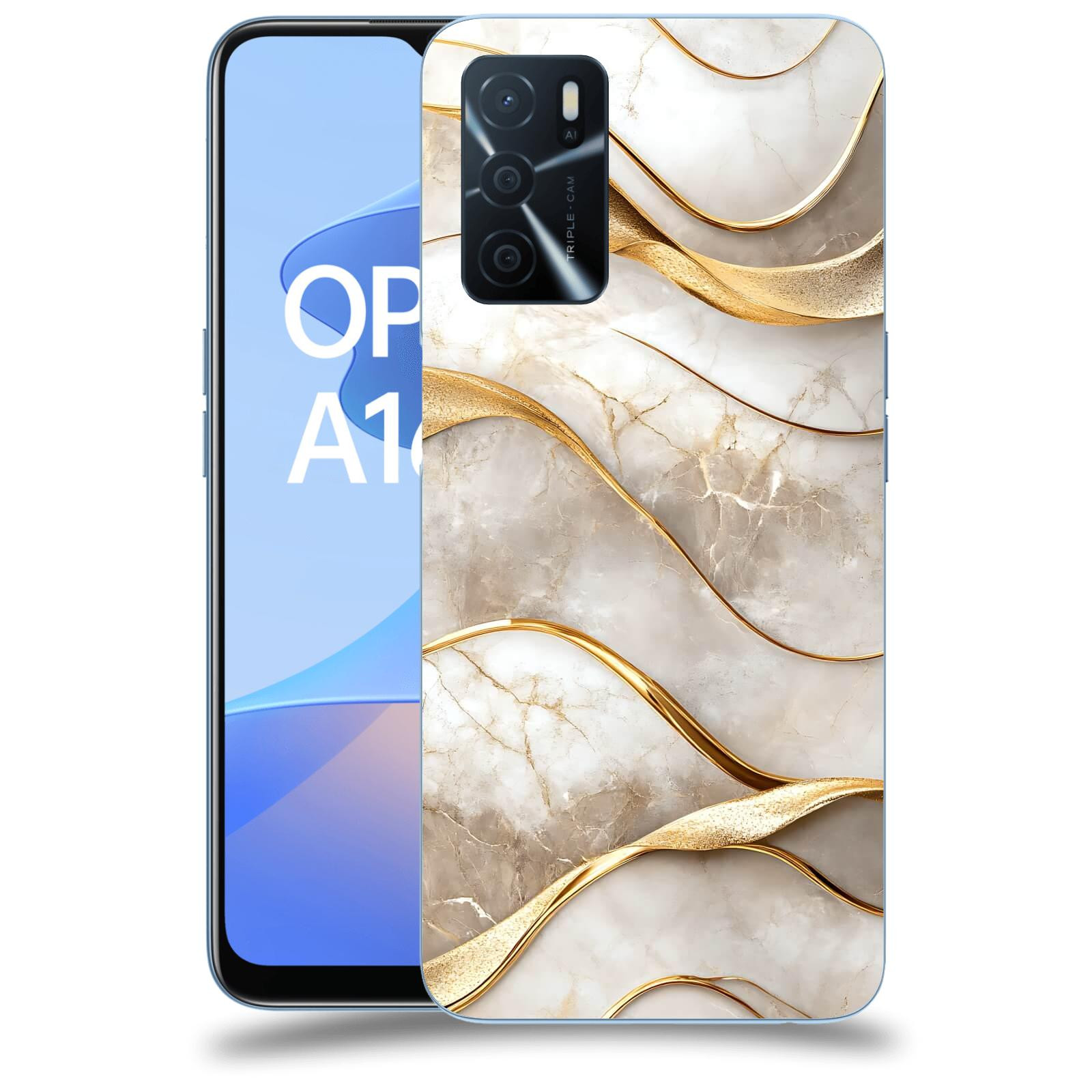 ACOVER Kryt na mobil OPPO A16s - Elegantní plynutí