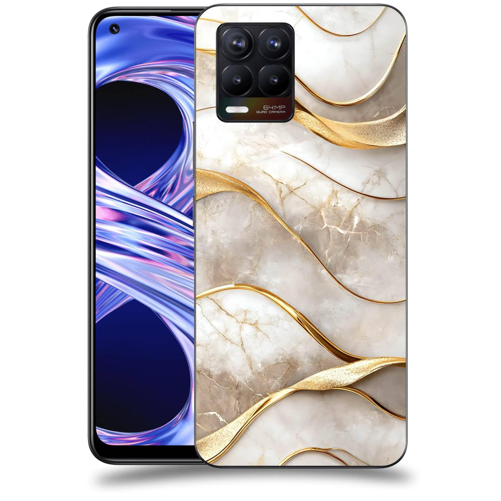 ACOVER Kryt na mobil Realme 8 - Elegantní plynutí
