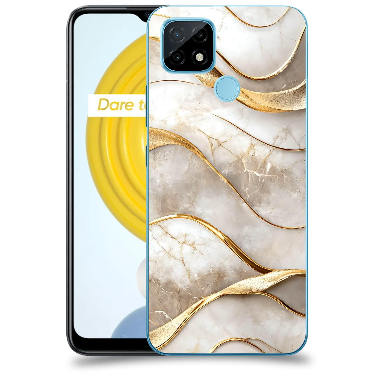 ACOVER Kryt na mobil Realme C21 - Elegantní plynutí