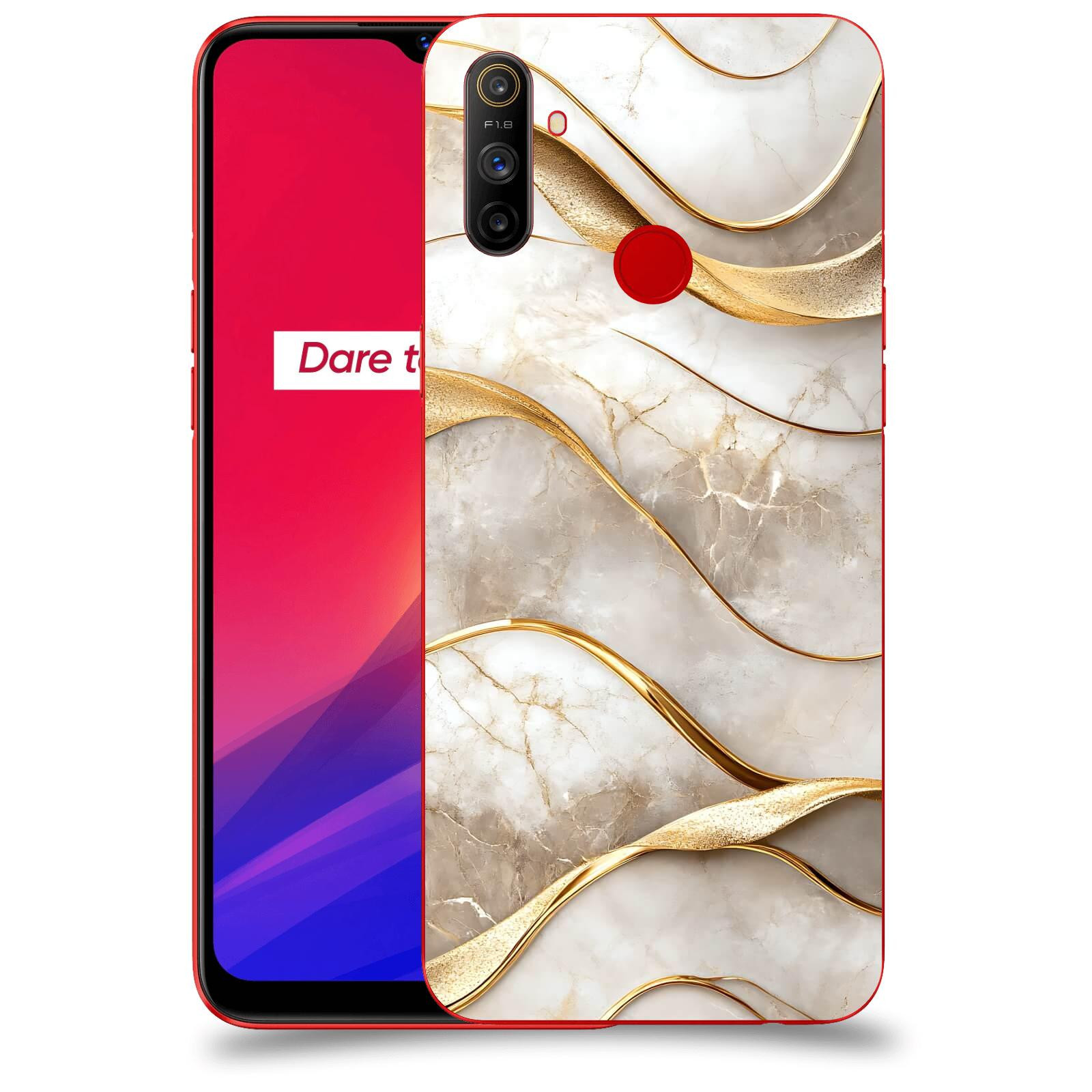 ACOVER Kryt na mobil Realme C3 - Elegantní plynutí