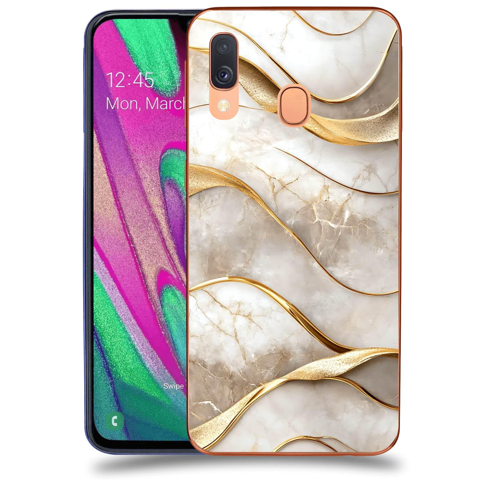 ACOVER Kryt na mobil Samsung Galaxy A40 A405F - Elegantní plynutí