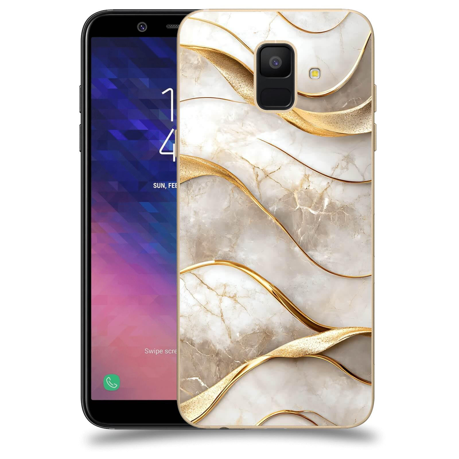 ACOVER Kryt na mobil Samsung Galaxy A6 A600F - Elegantní plynutí