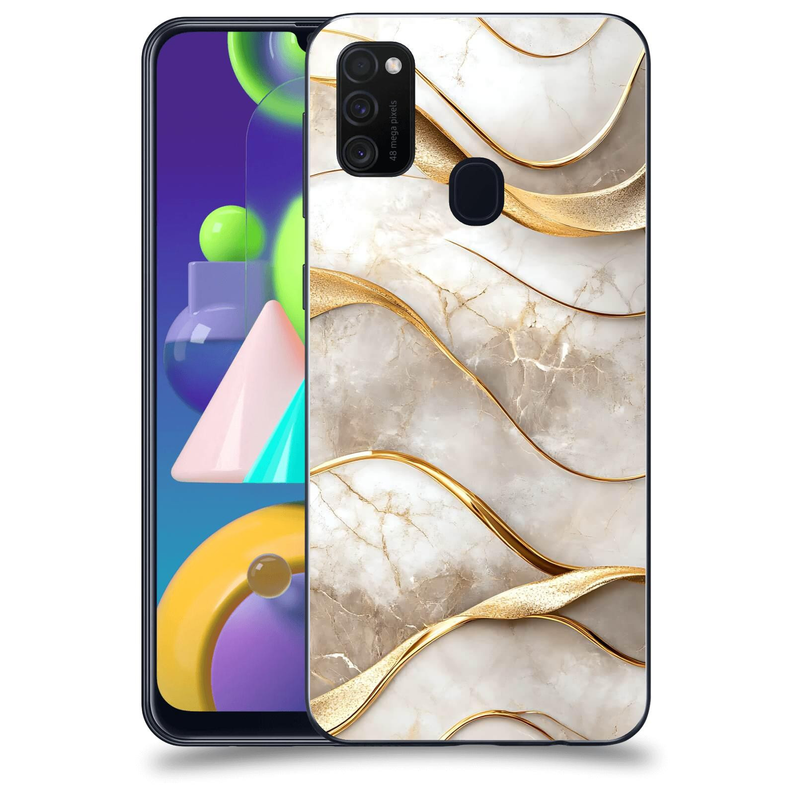 ACOVER Kryt na mobil Samsung Galaxy M21 M215F - Elegantní plynutí