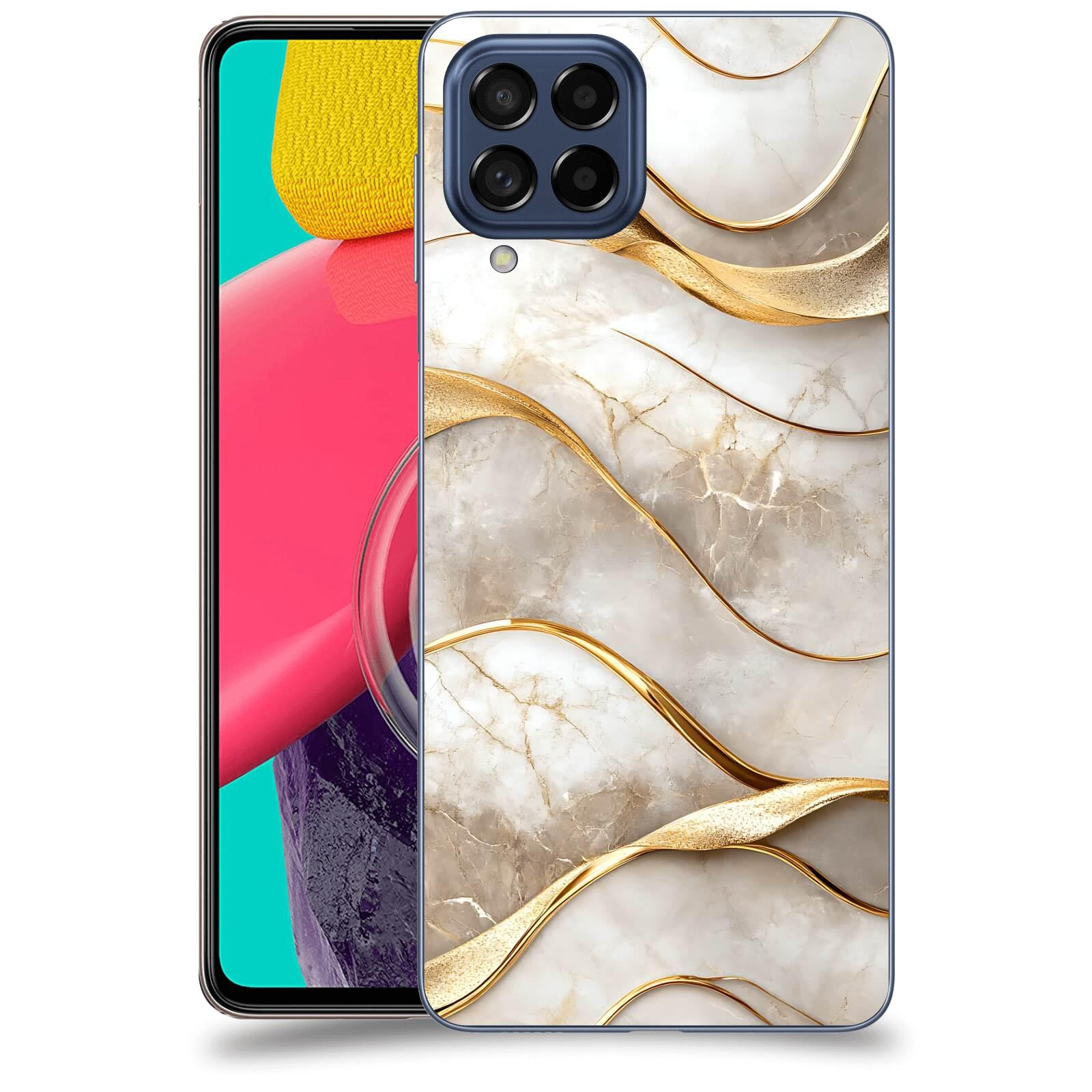 ACOVER Kryt na mobil Samsung Galaxy M53 5G - Elegantní plynutí