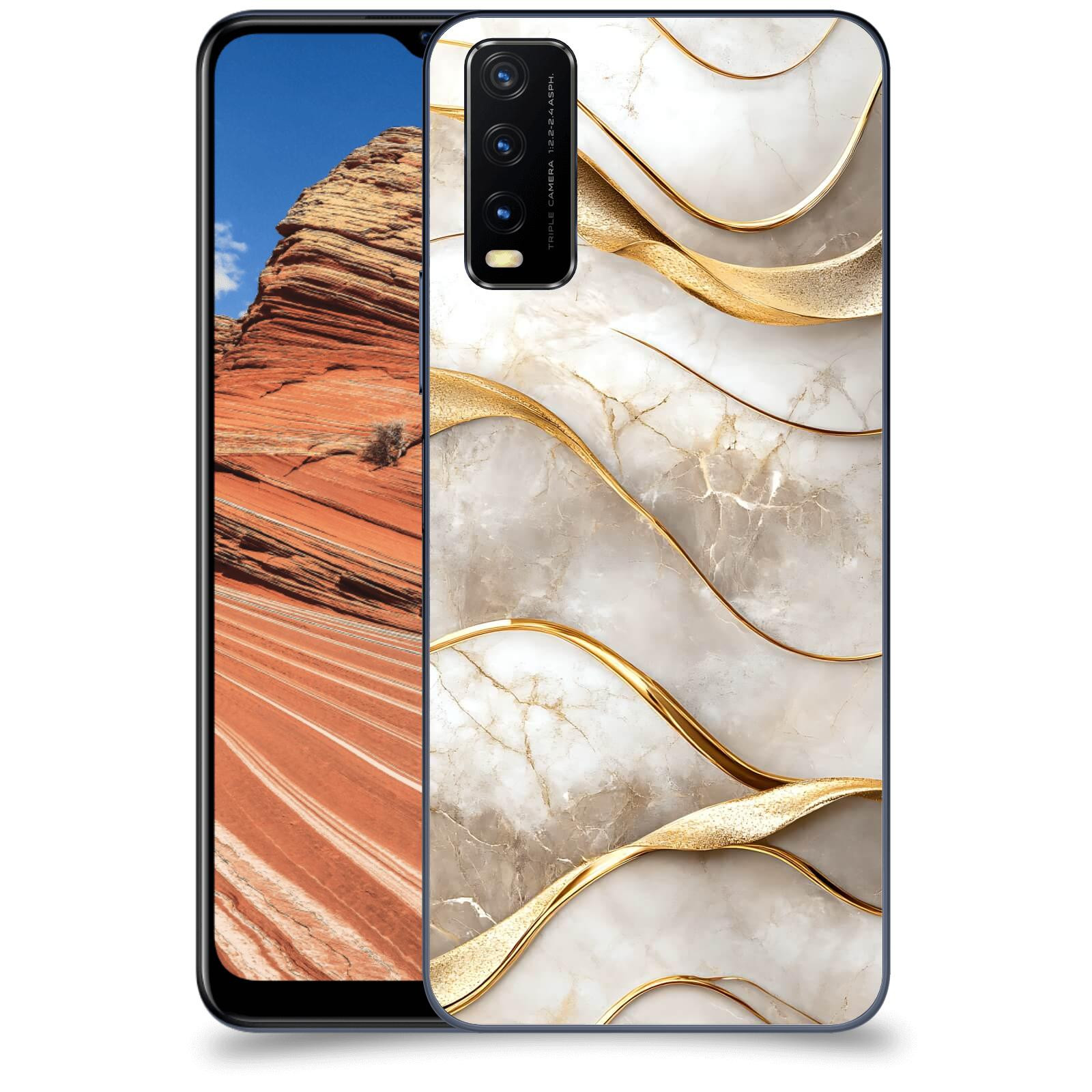 ACOVER Kryt na mobil Vivo Y20s - Elegantní plynutí