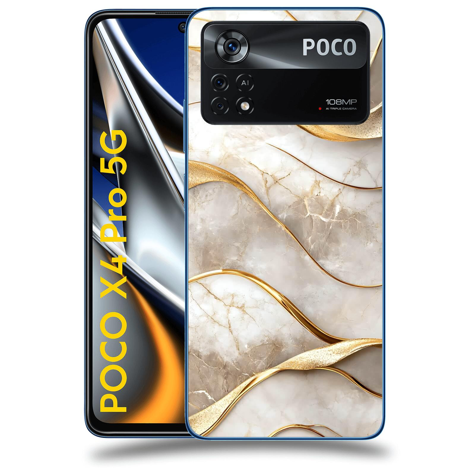 ACOVER Kryt na mobil Xiaomi Poco X4 Pro 5G - Elegantní plynutí