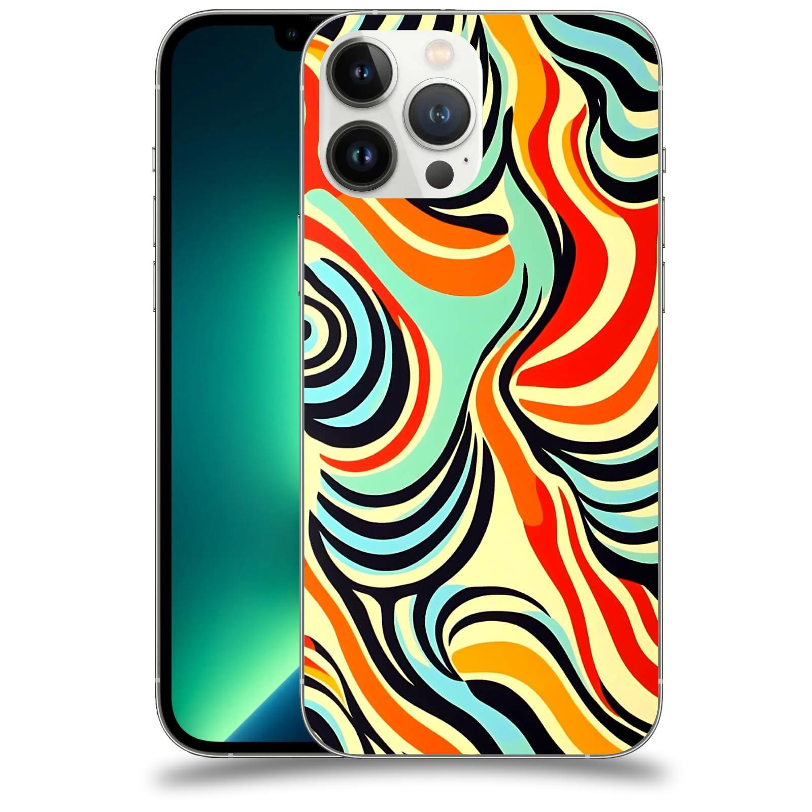 ACOVER Kryt na mobil Apple iPhone 13 Pro Max - Dynamické proudy