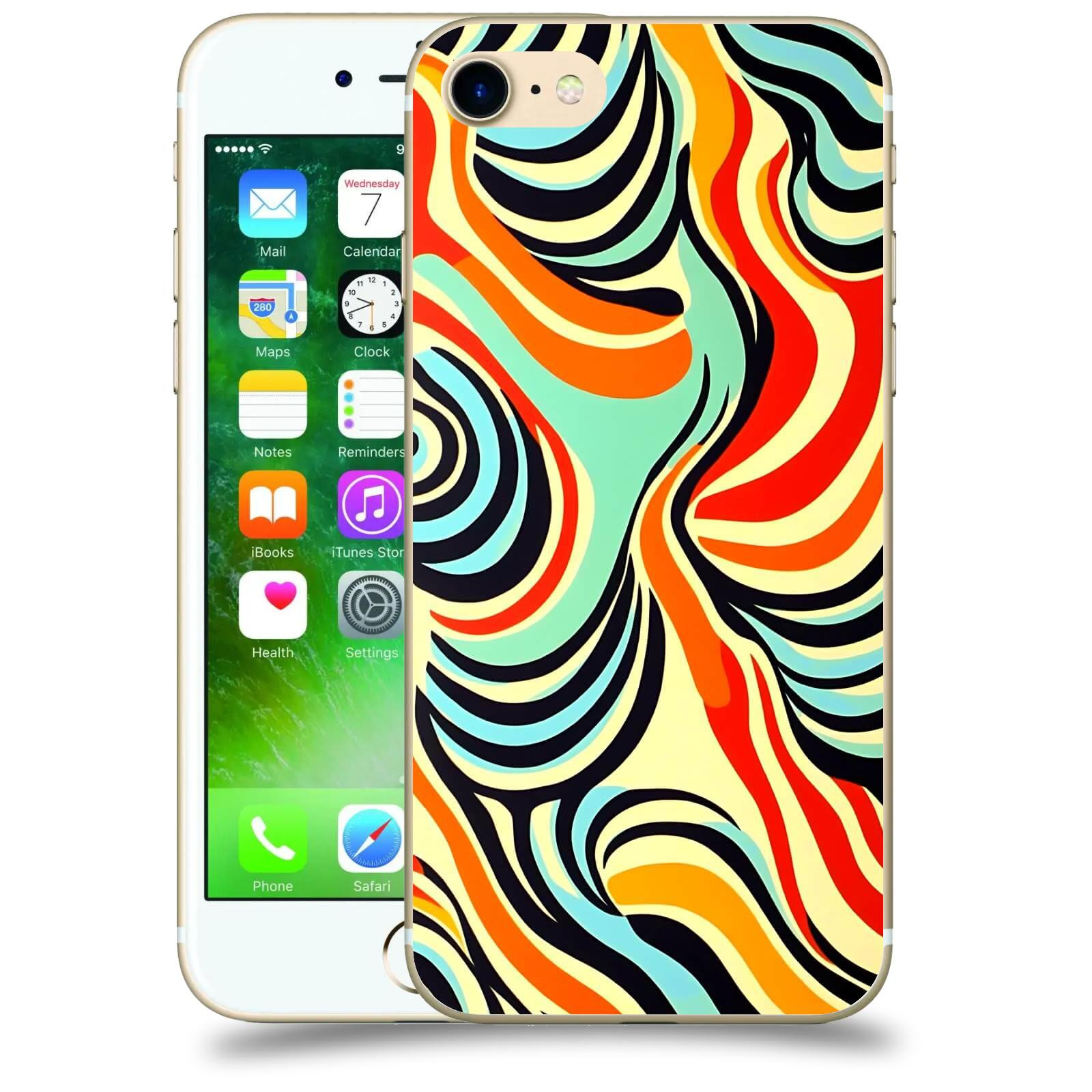 ACOVER Kryt na mobil Apple iPhone 7 - Dynamické proudy