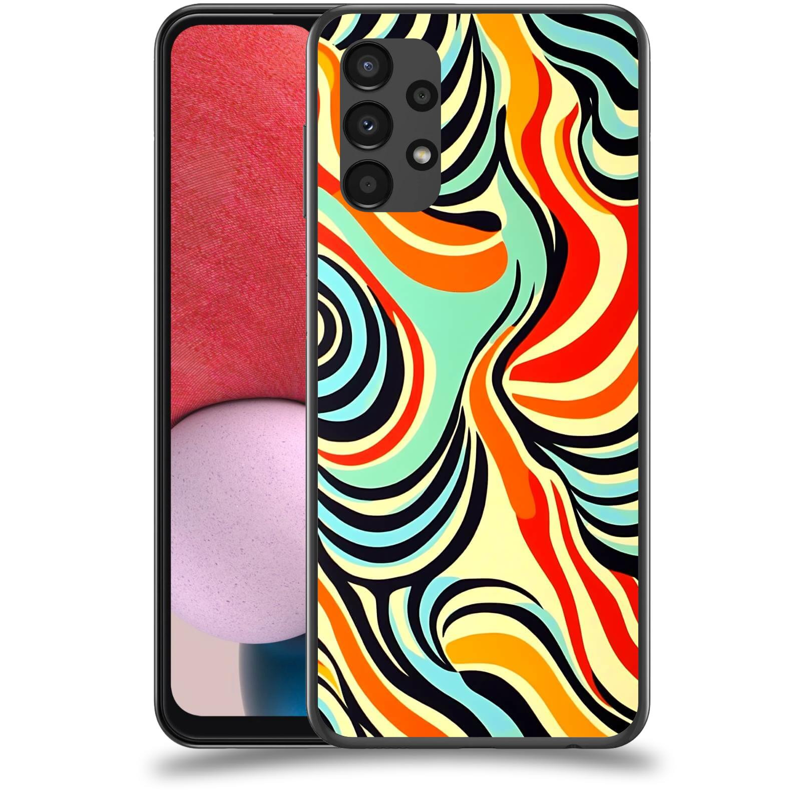 ACOVER Kryt na mobil Samsung Galaxy A13 4G A135 - Dynamické proudy