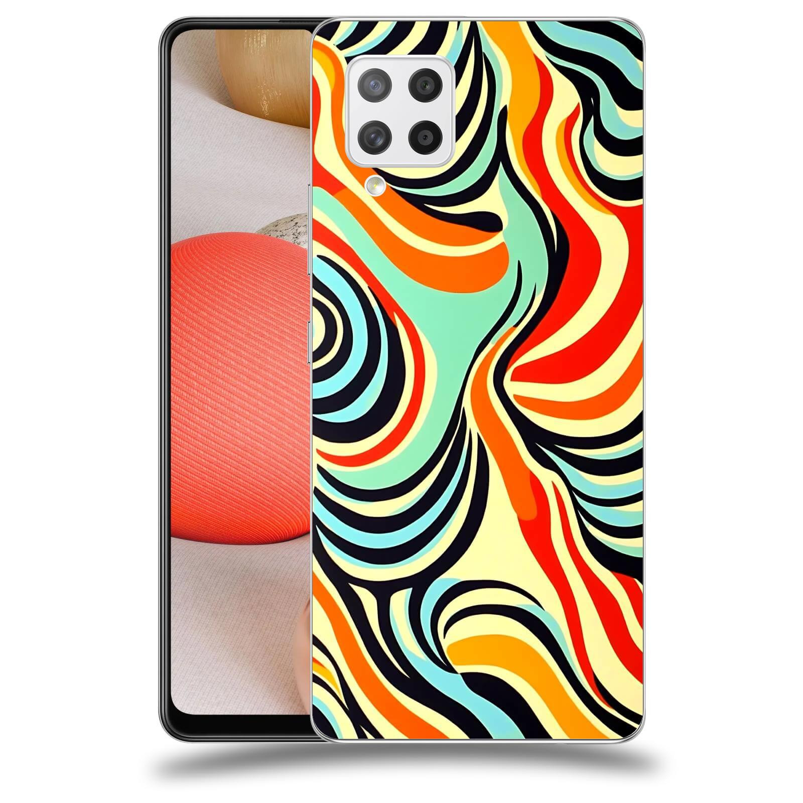 ACOVER Kryt na mobil Samsung Galaxy A42 A426B - Dynamické proudy