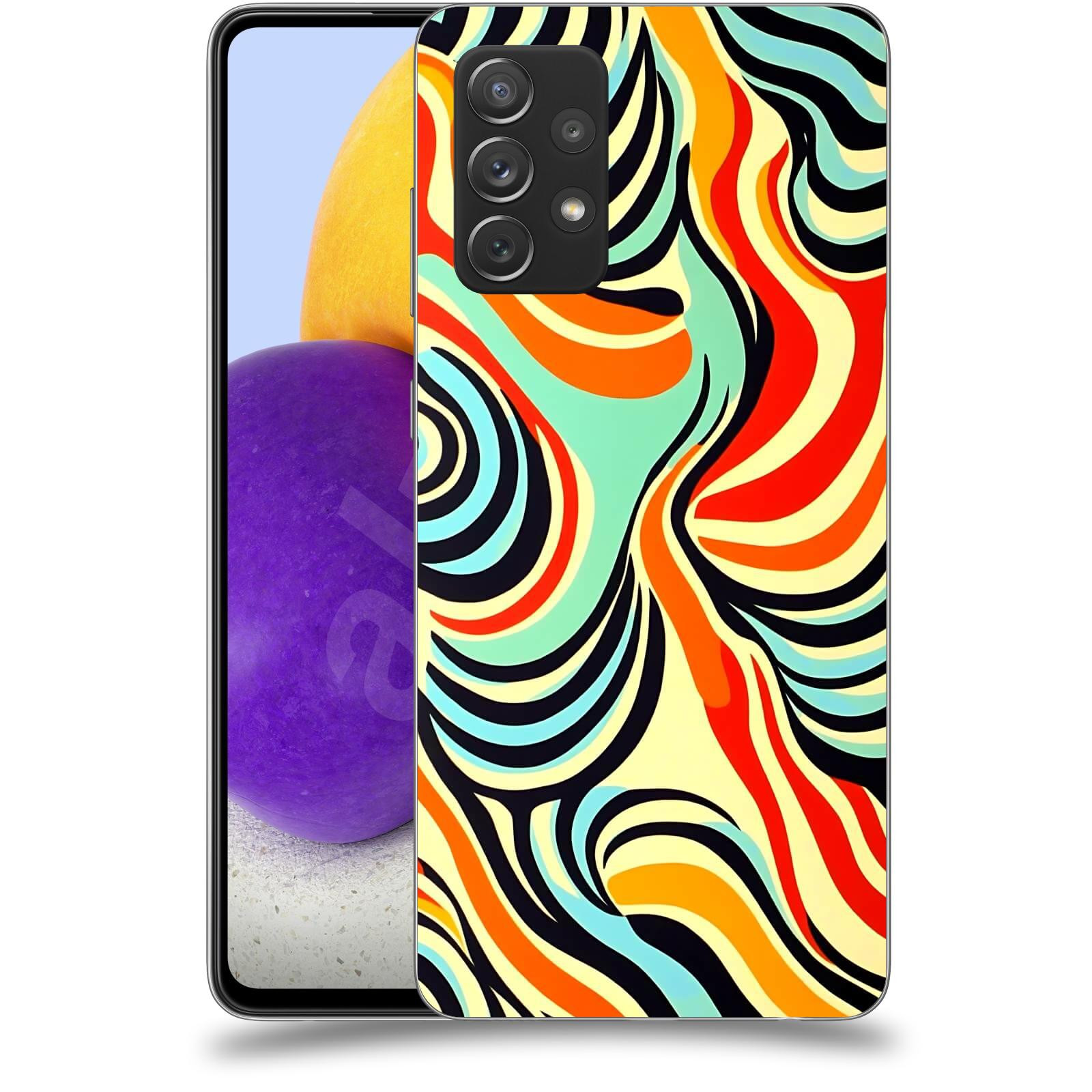 ACOVER Kryt na mobil Samsung Galaxy A72 A725F - Dynamické proudy