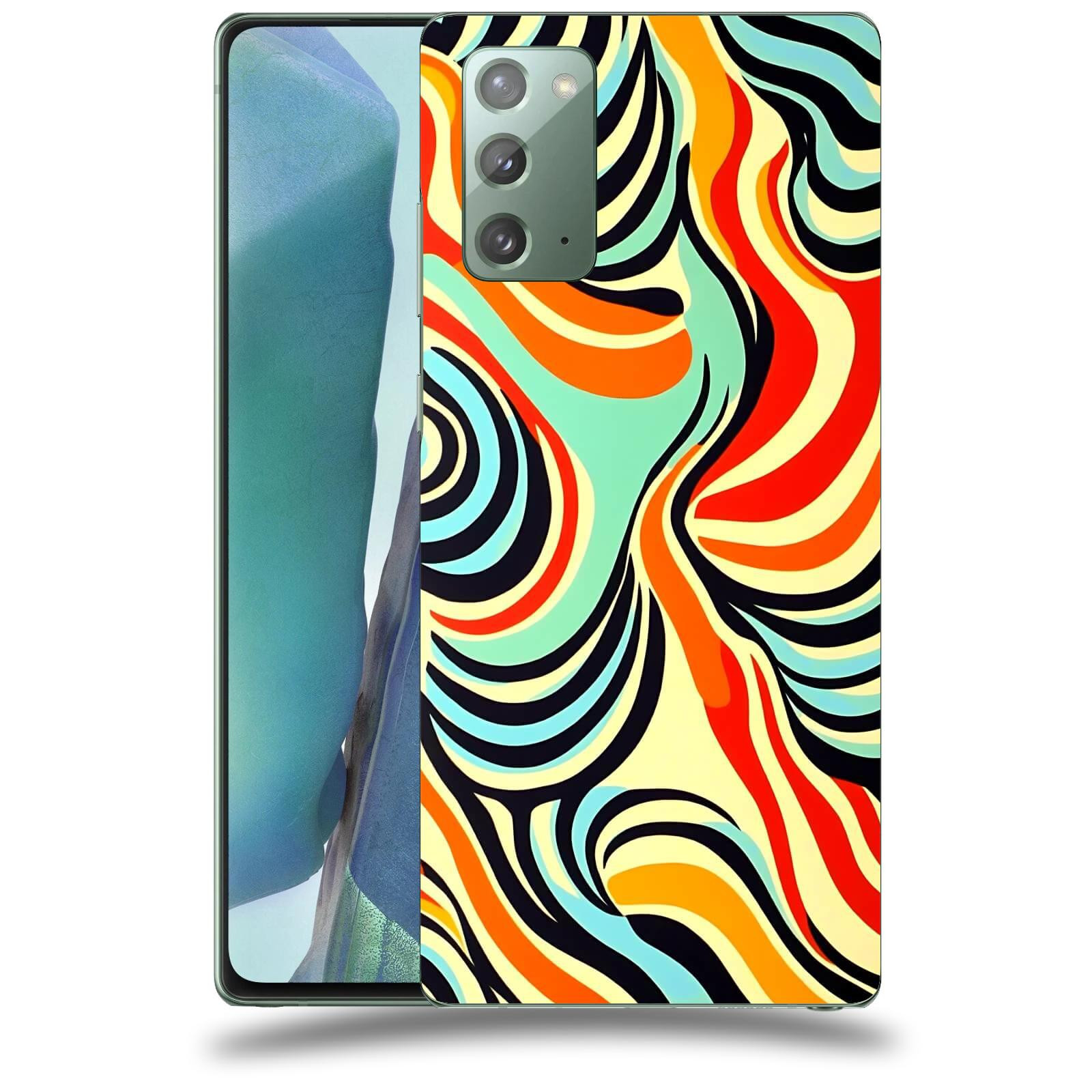 ACOVER Kryt na mobil Samsung Galaxy Note 20 - Dynamické proudy