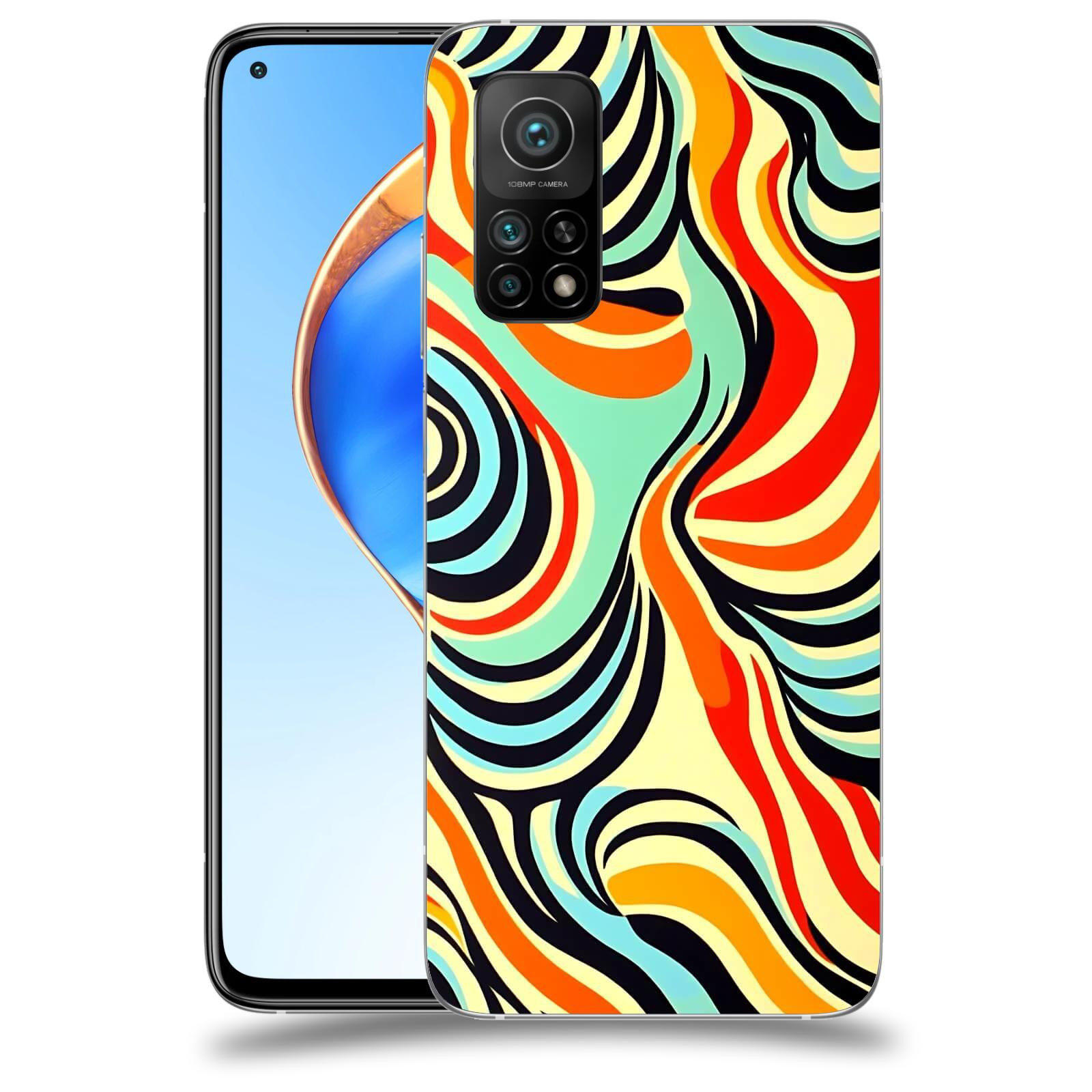 ACOVER Kryt na mobil Xiaomi Mi 10T Pro - Dynamické proudy