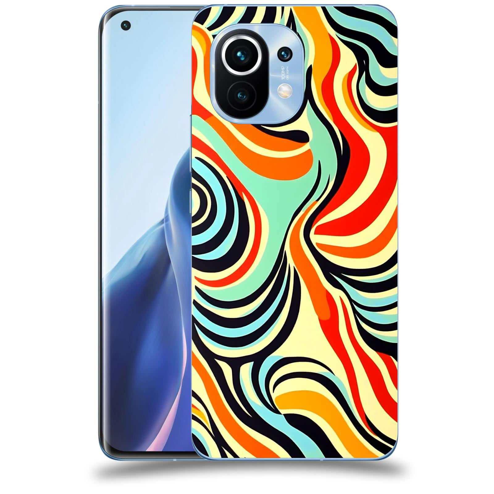 ACOVER Kryt na mobil Xiaomi Mi 11 - Dynamické proudy