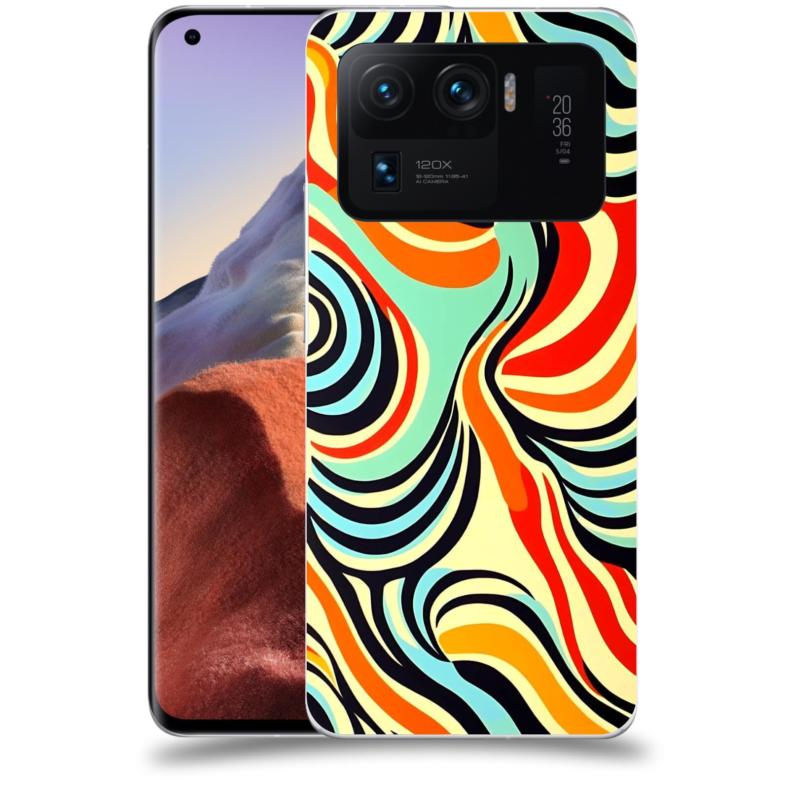 ACOVER Kryt na mobil Xiaomi Mi 11 Ultra - Dynamické proudy