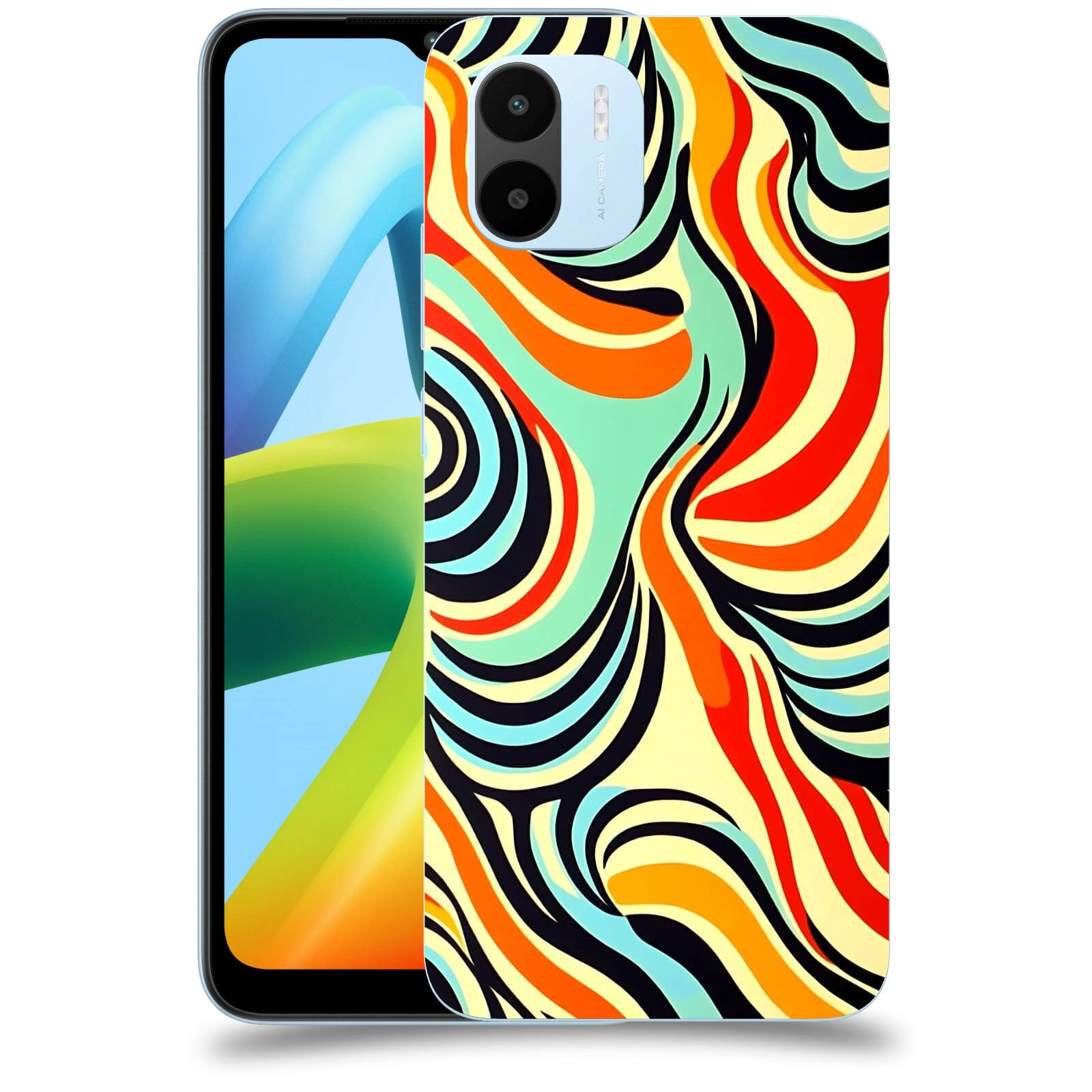 ACOVER Kryt na mobil Xiaomi Redmi A1 - Dynamické proudy