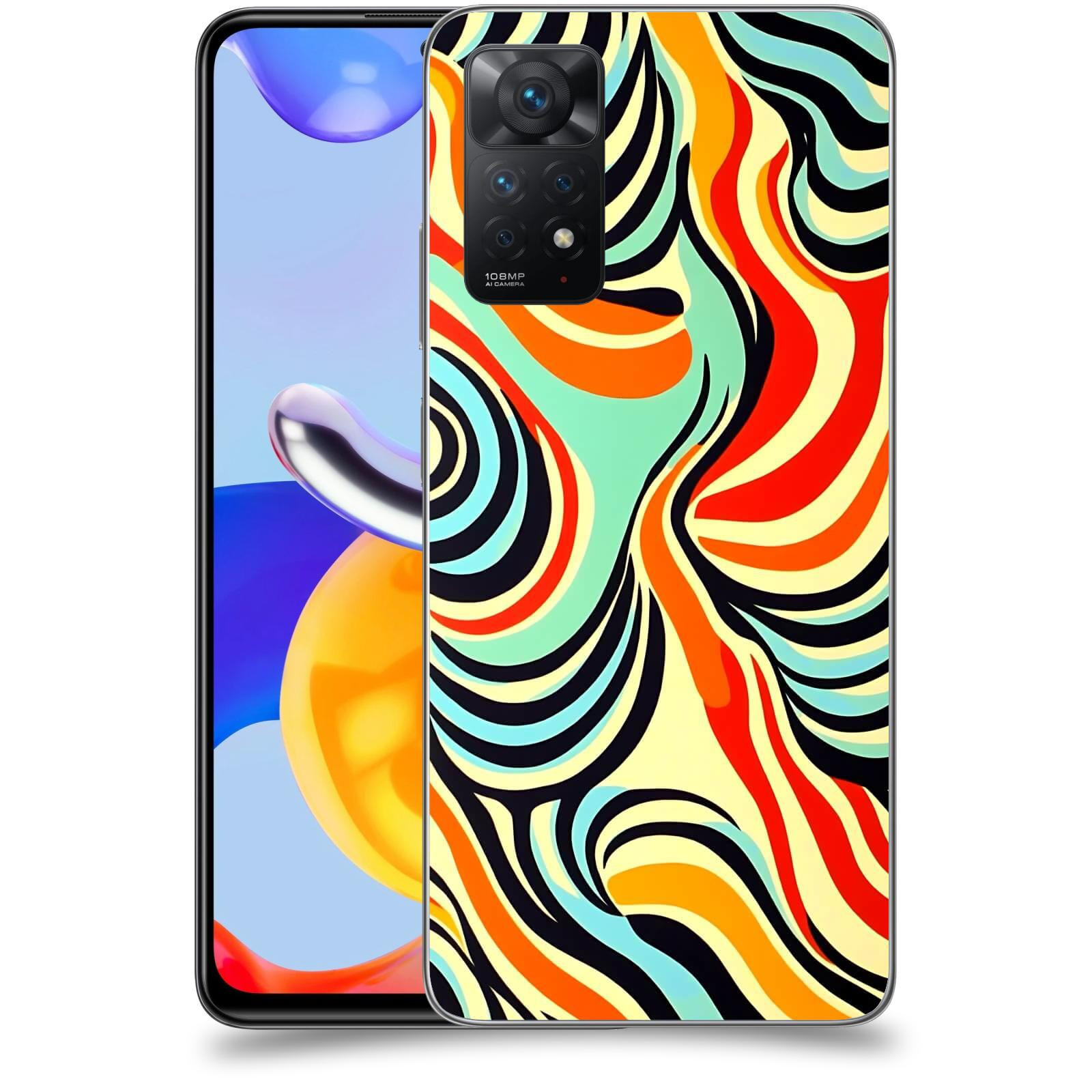 ACOVER Kryt na mobil Xiaomi Redmi Note 11 Pro - Dynamické proudy