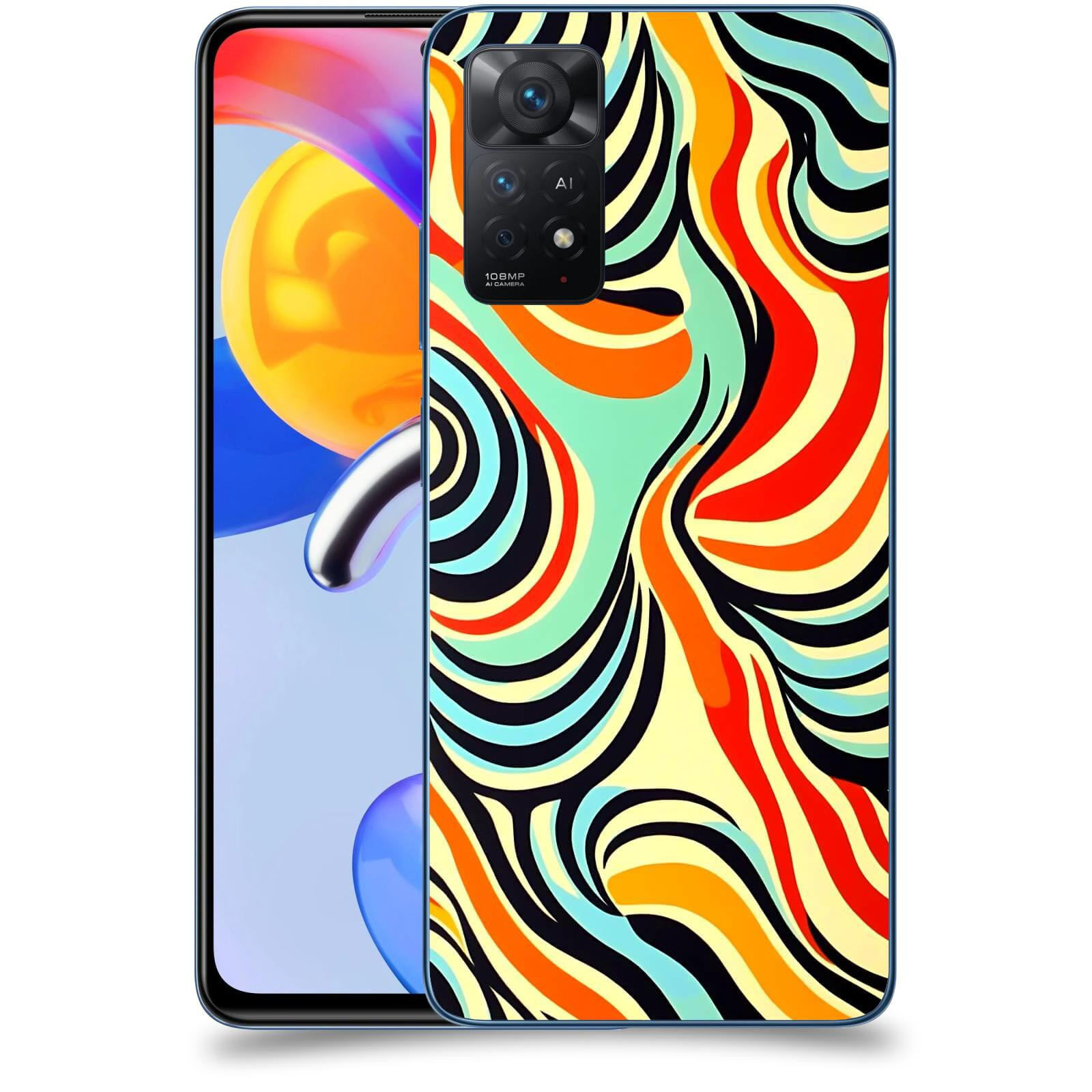 ACOVER Kryt na mobil Xiaomi Redmi Note 11 Pro 5G - Dynamické proudy