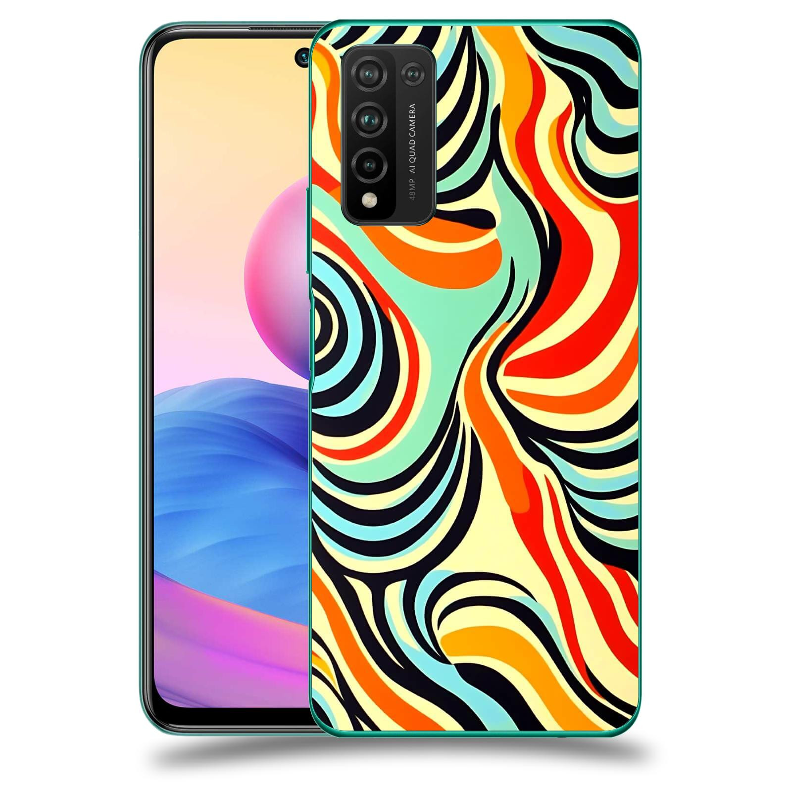 ACOVER Kryt na mobil Honor 10X Lite - Dynamické proudy