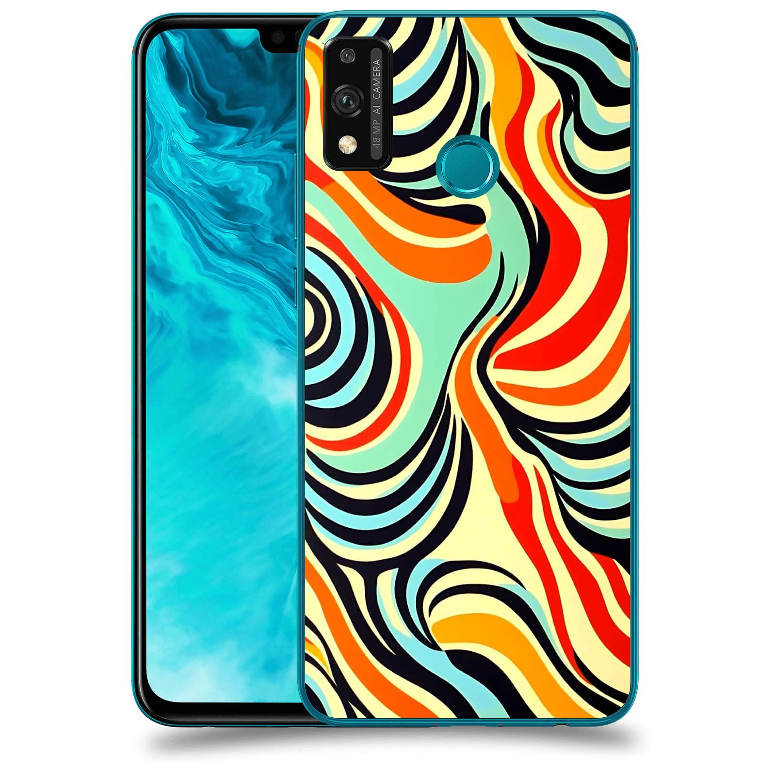 ACOVER Kryt na mobil Honor 9X Lite - Dynamické proudy