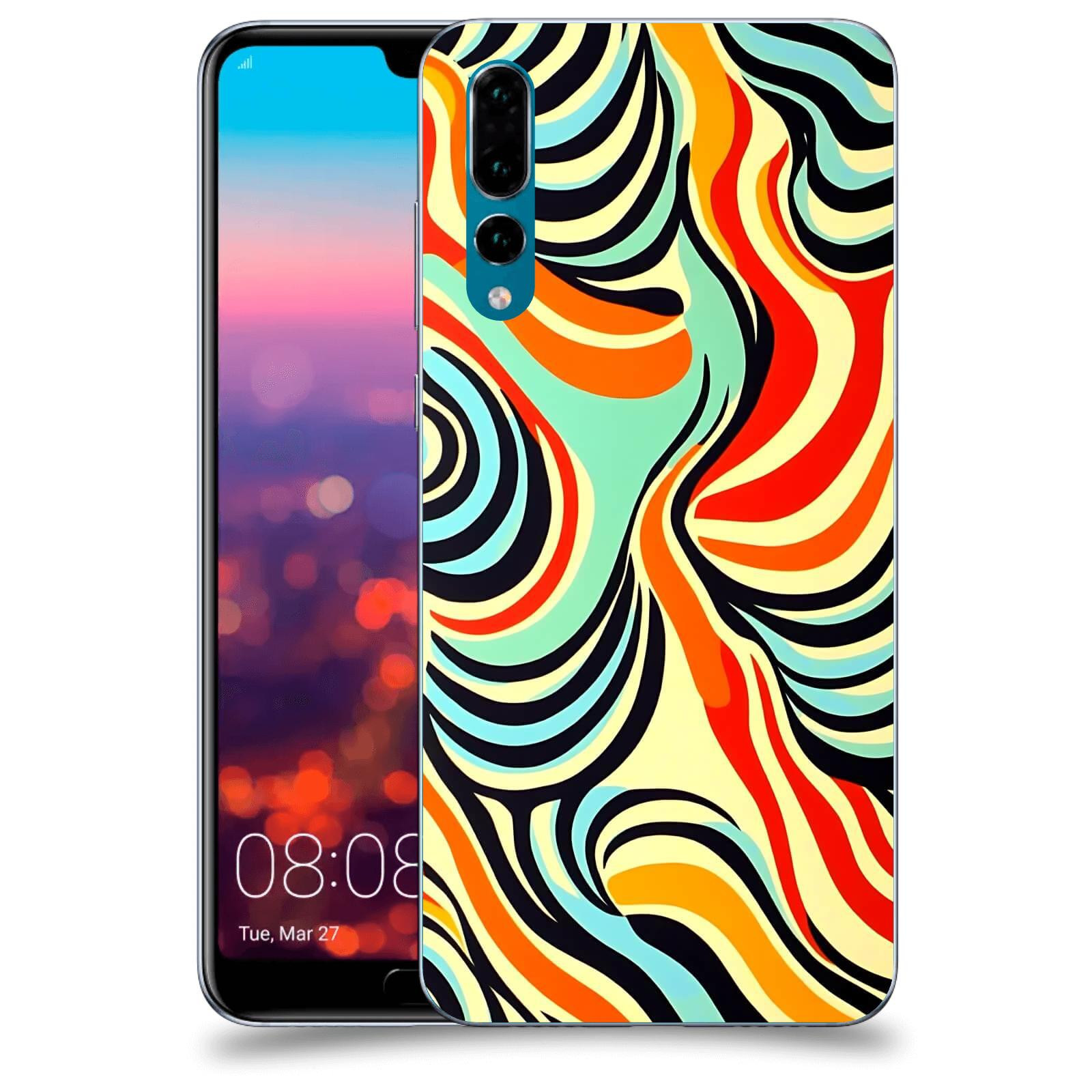 ACOVER Kryt na mobil Huawei P20 Pro - Dynamické proudy