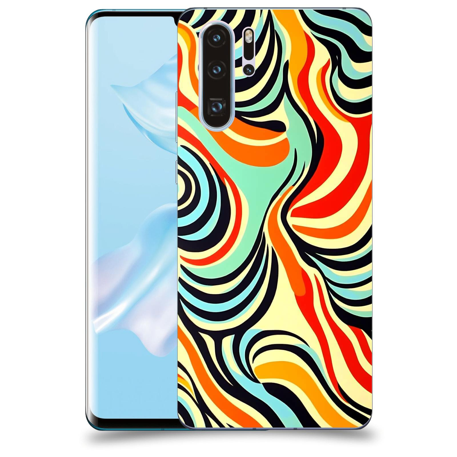 ACOVER Kryt na mobil Huawei P30 - Dynamické proudy