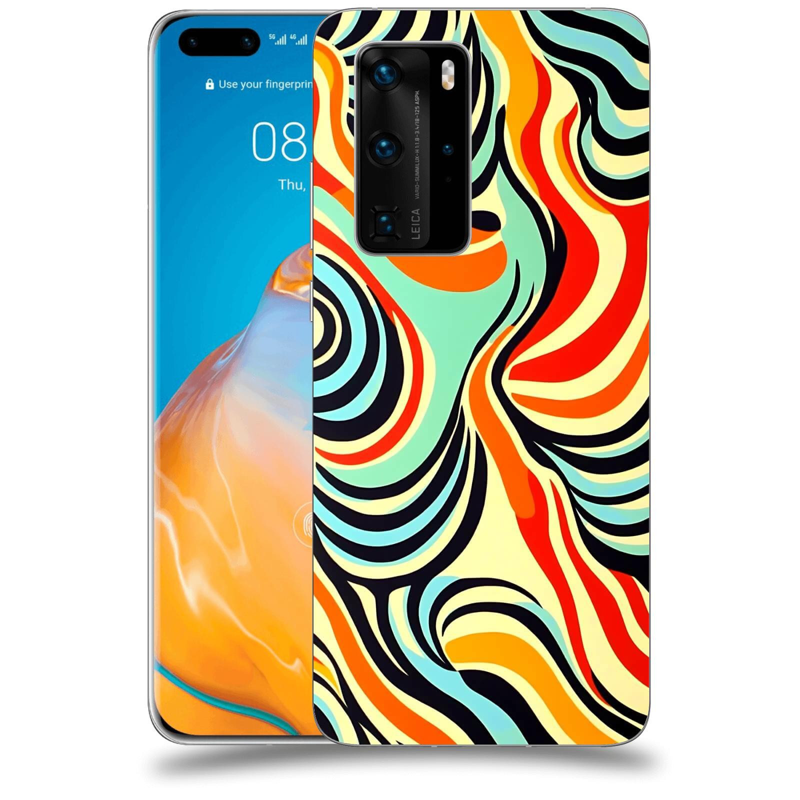 ACOVER Kryt na mobil Huawei P40 - Dynamické proudy