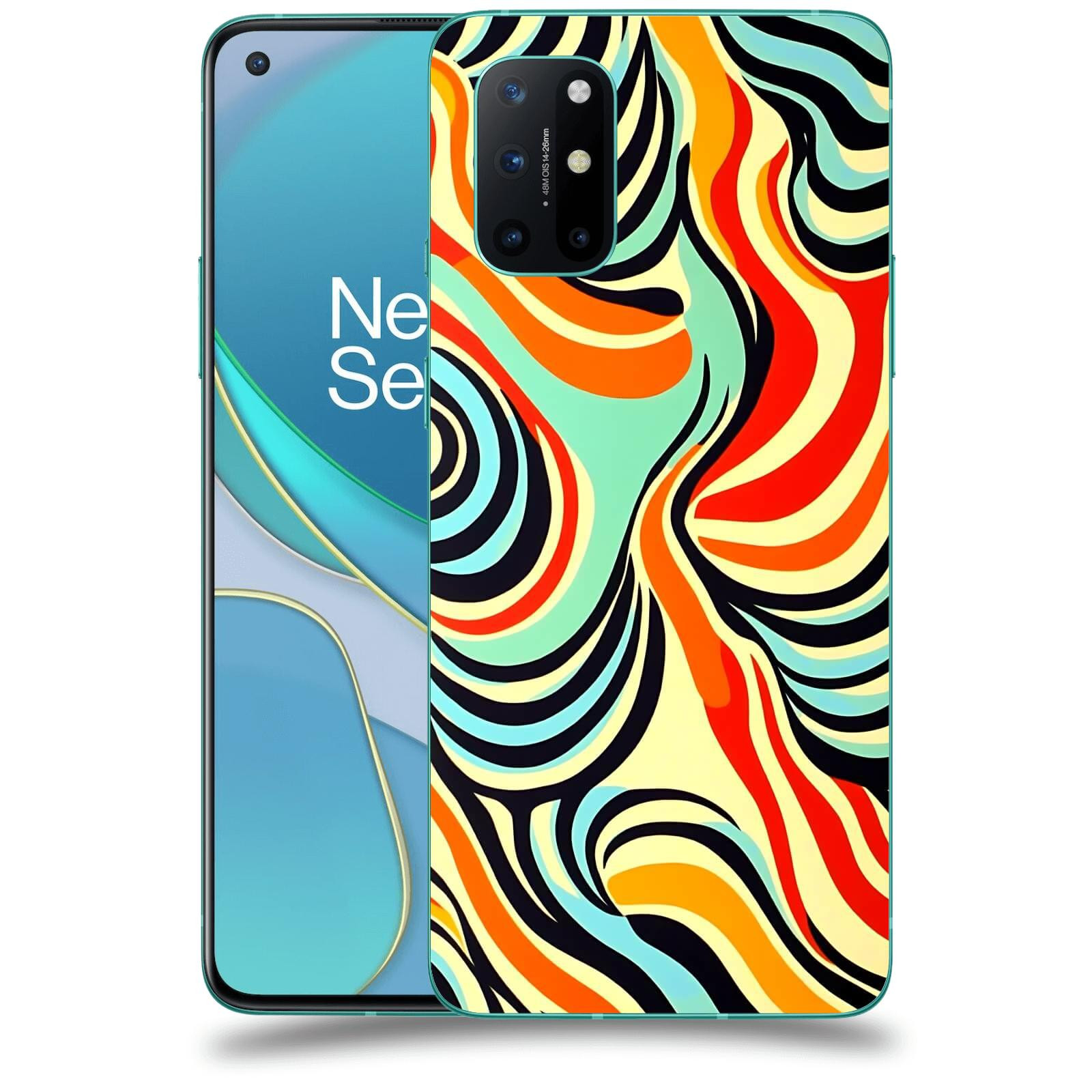 ACOVER Kryt na mobil OnePlus 8T - Dynamické proudy