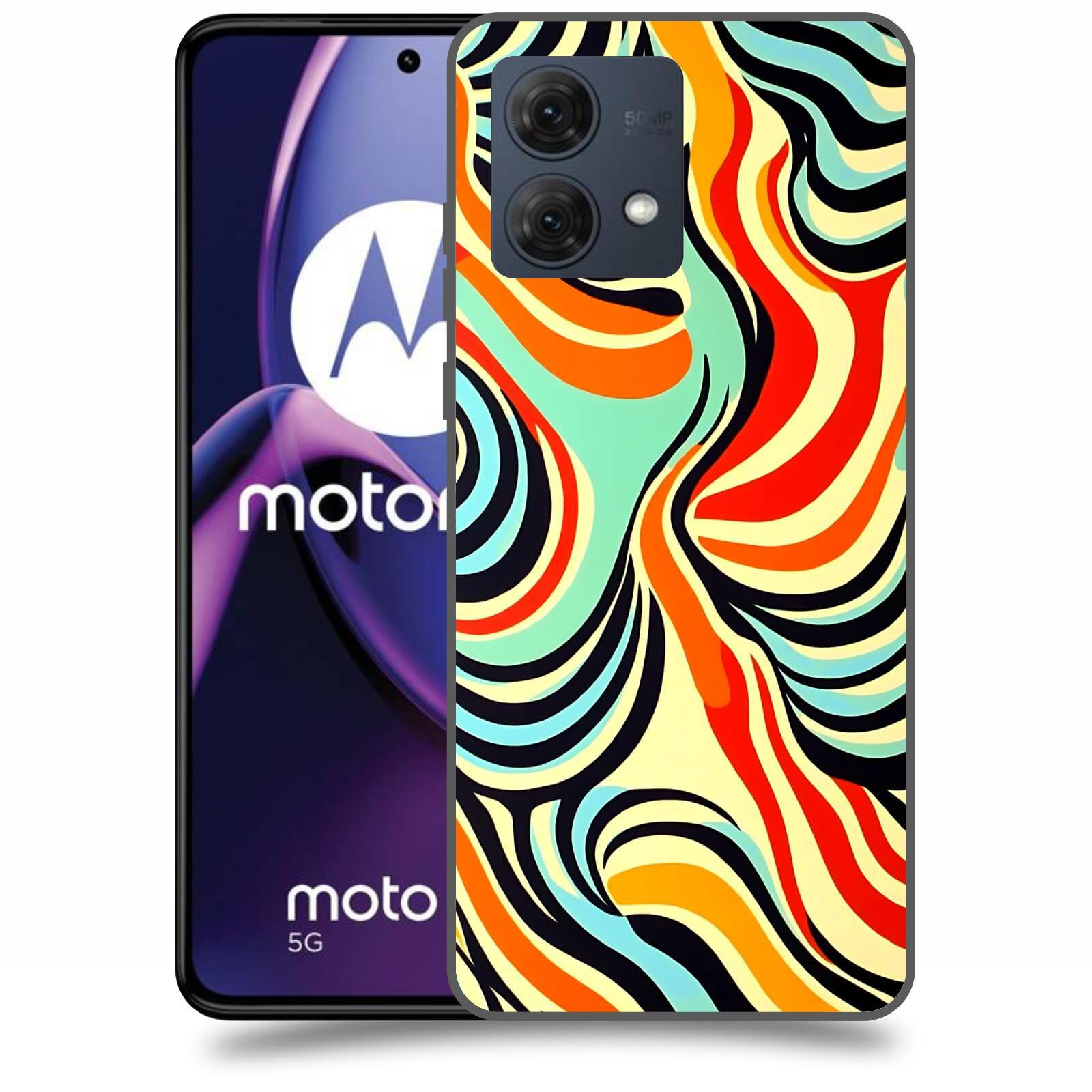 ACOVER Kryt na mobil Motorola Moto G84 5G - Dynamické proudy