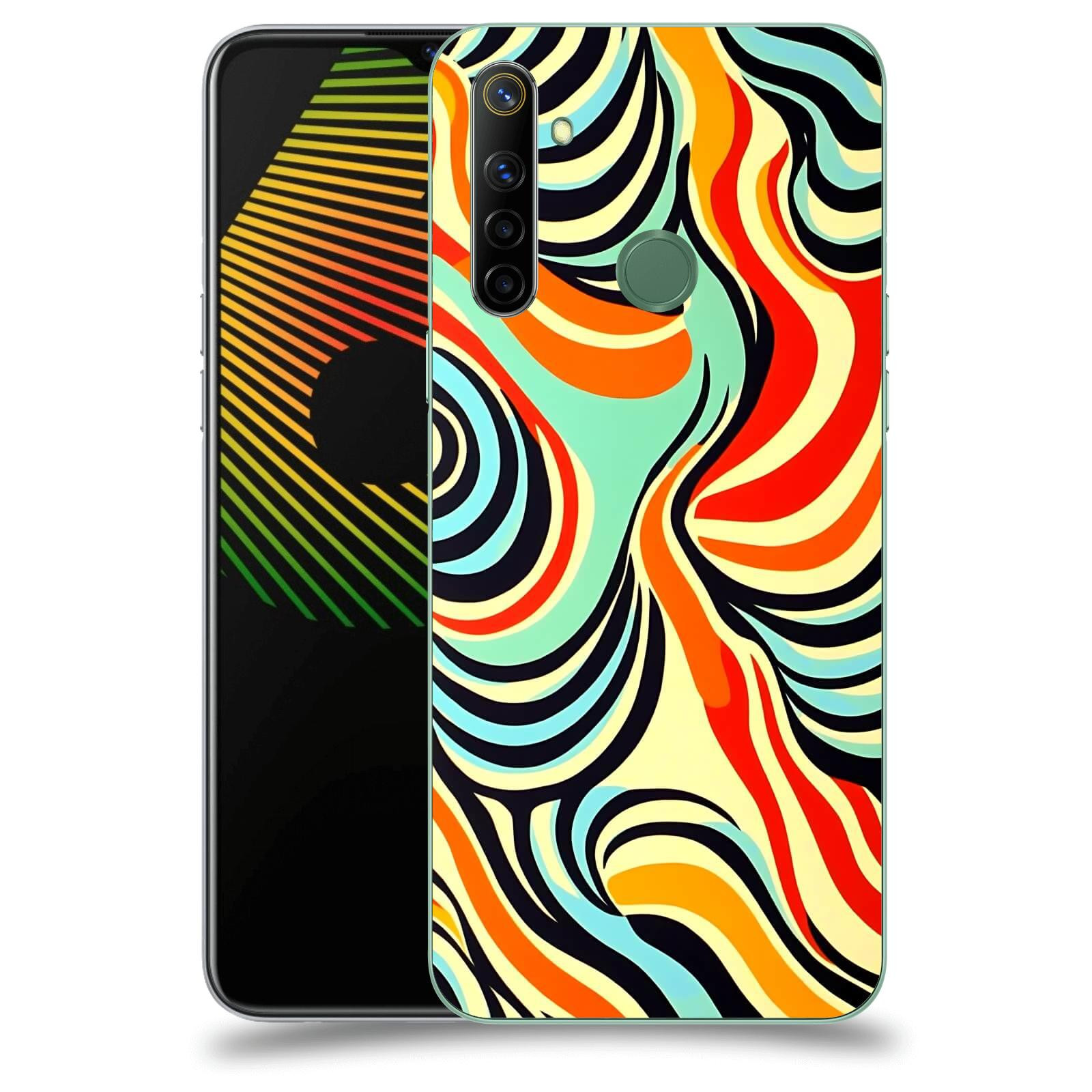 ACOVER Kryt na mobil Realme 6i - Dynamické proudy