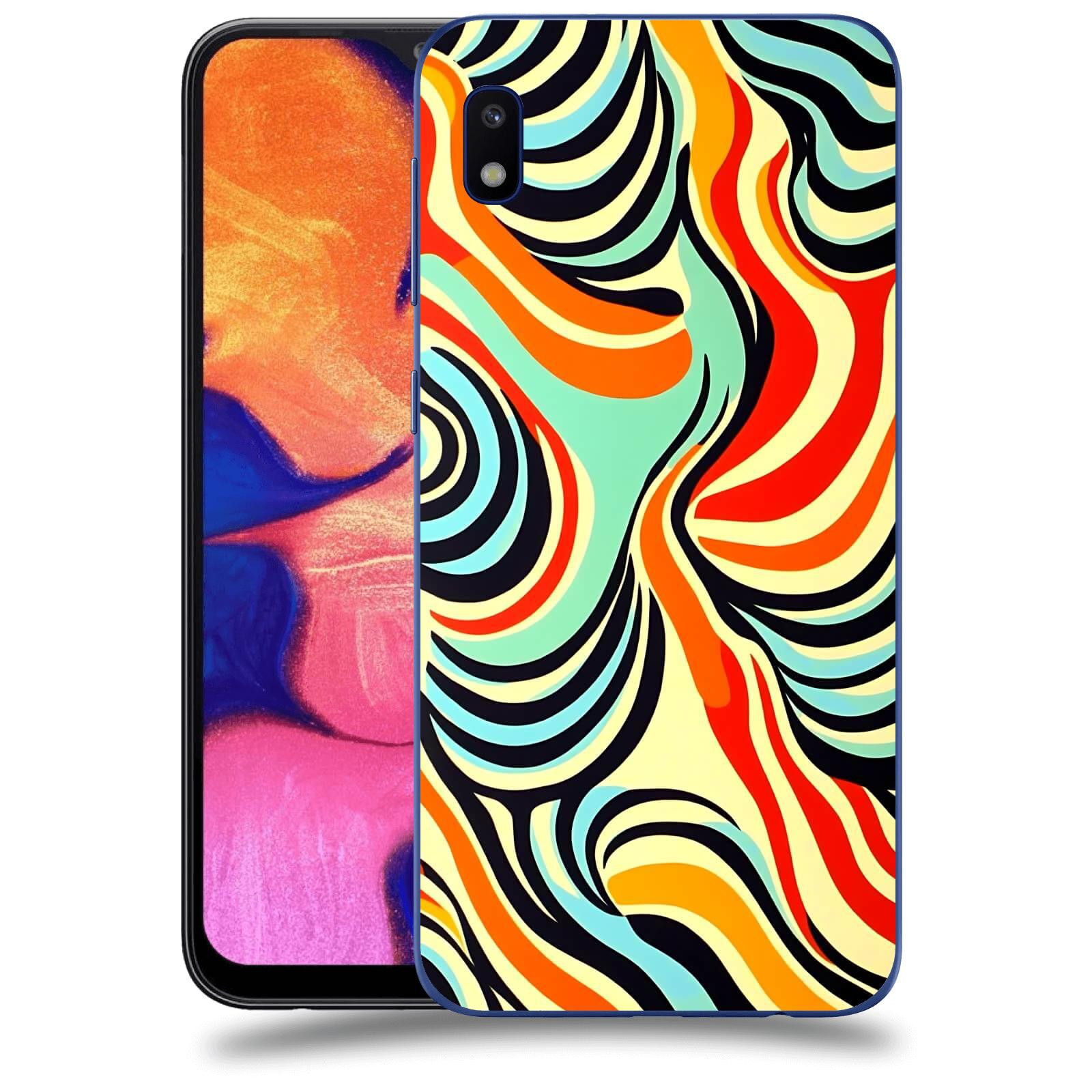 ACOVER Kryt na mobil Samsung Galaxy A10 A105F - Dynamické proudy