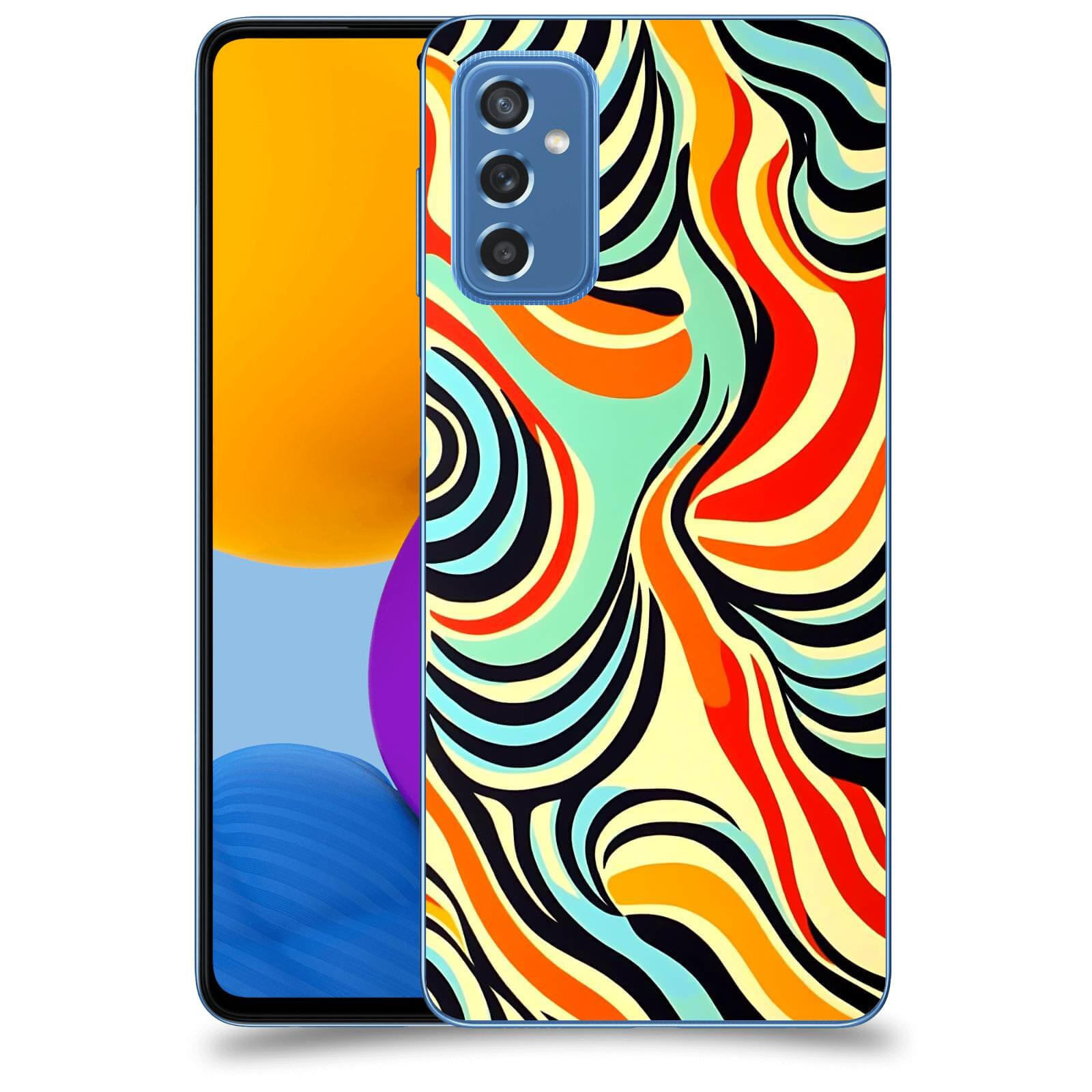 ACOVER Kryt na mobil Samsung Galaxy M52 5G - Dynamické proudy