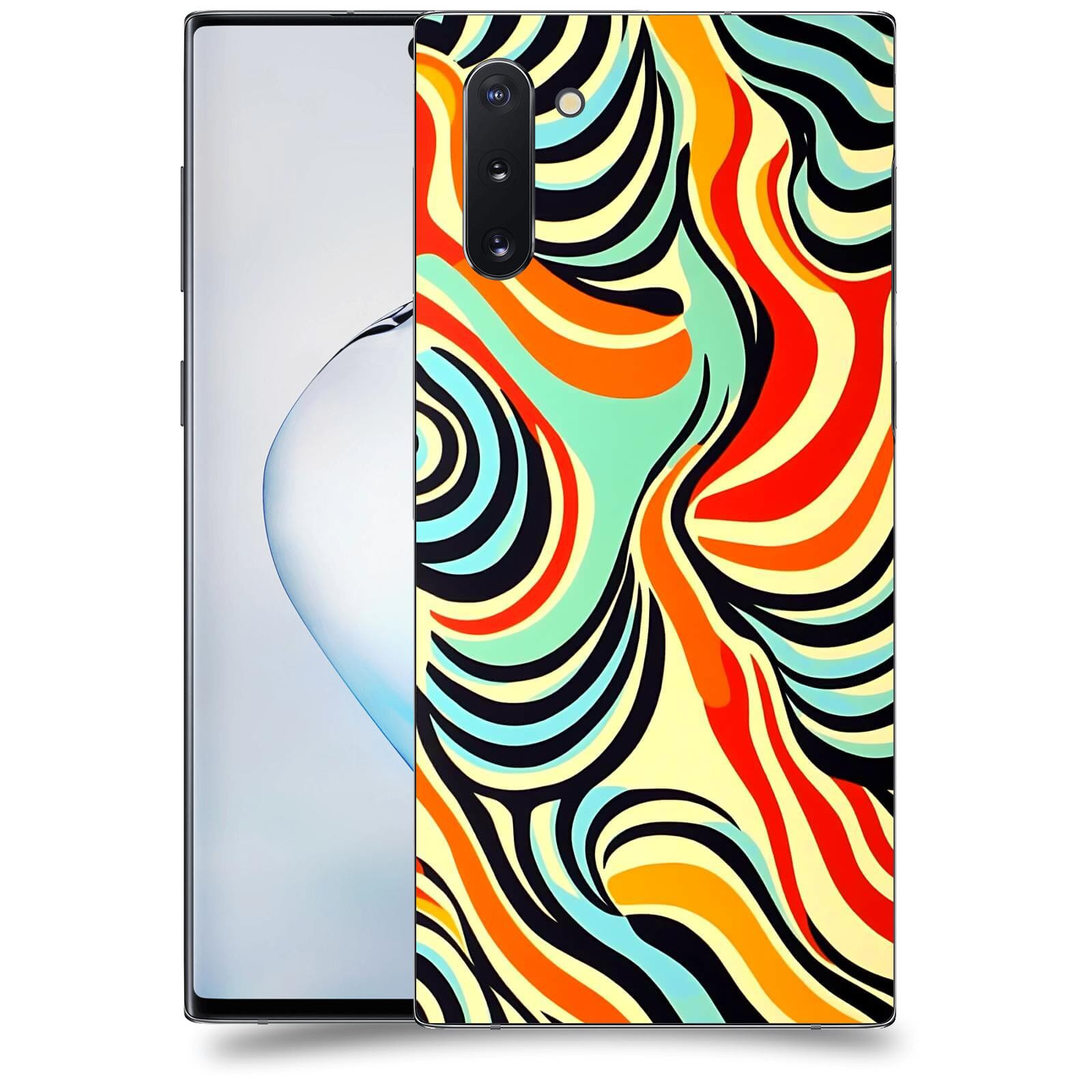 ACOVER Kryt na mobil Samsung Galaxy Note 10 N970F - Dynamické proudy