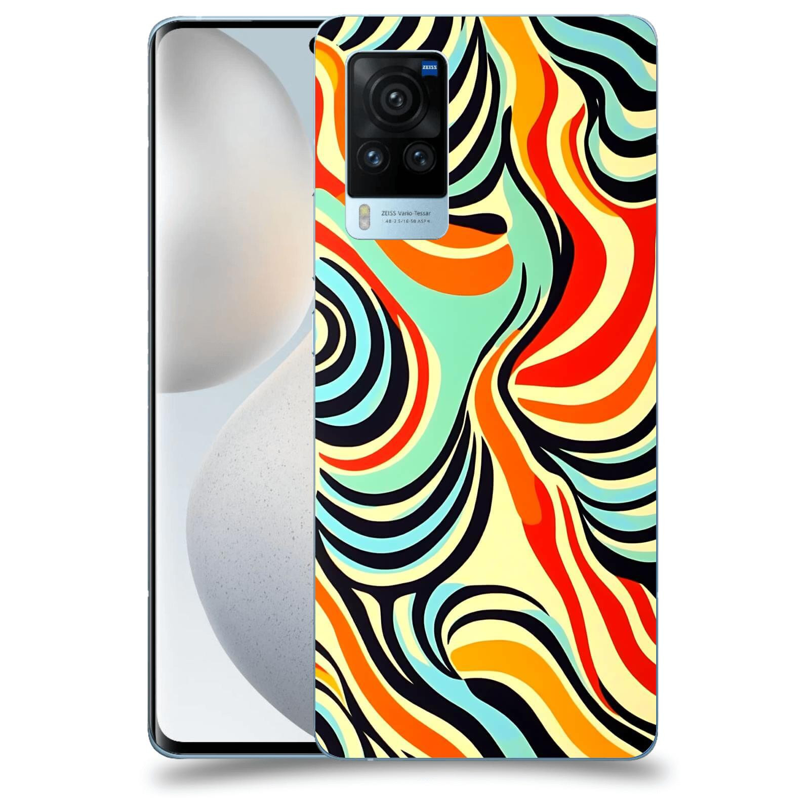 ACOVER Kryt na mobil Vivo X60 Pro 5G - Dynamické proudy