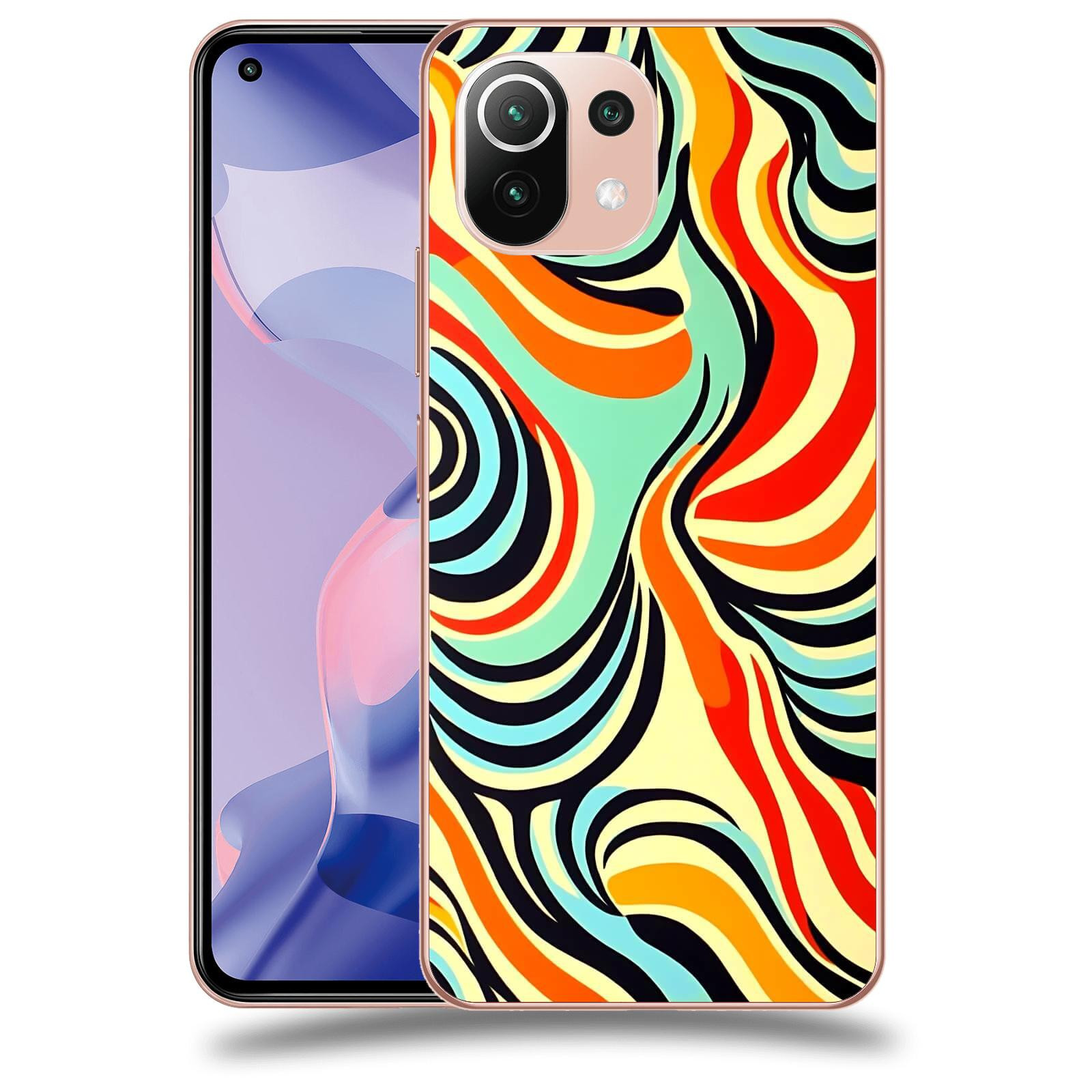 ACOVER Kryt na mobil Xiaomi 11 Lite 5G NE - Dynamické proudy