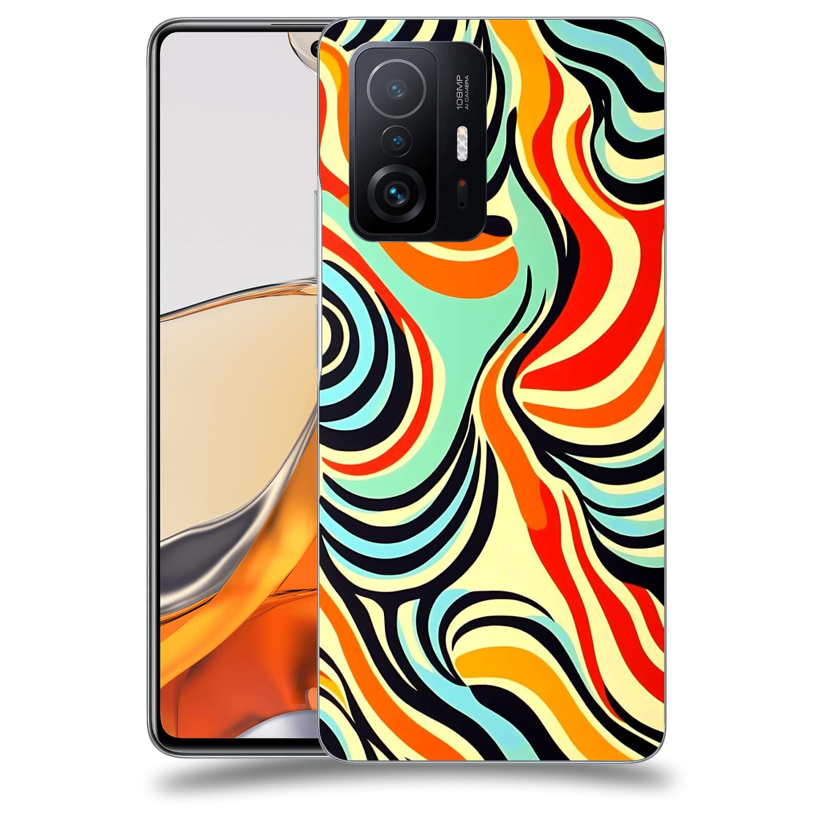 ACOVER Kryt na mobil Xiaomi 11T Pro - Dynamické proudy