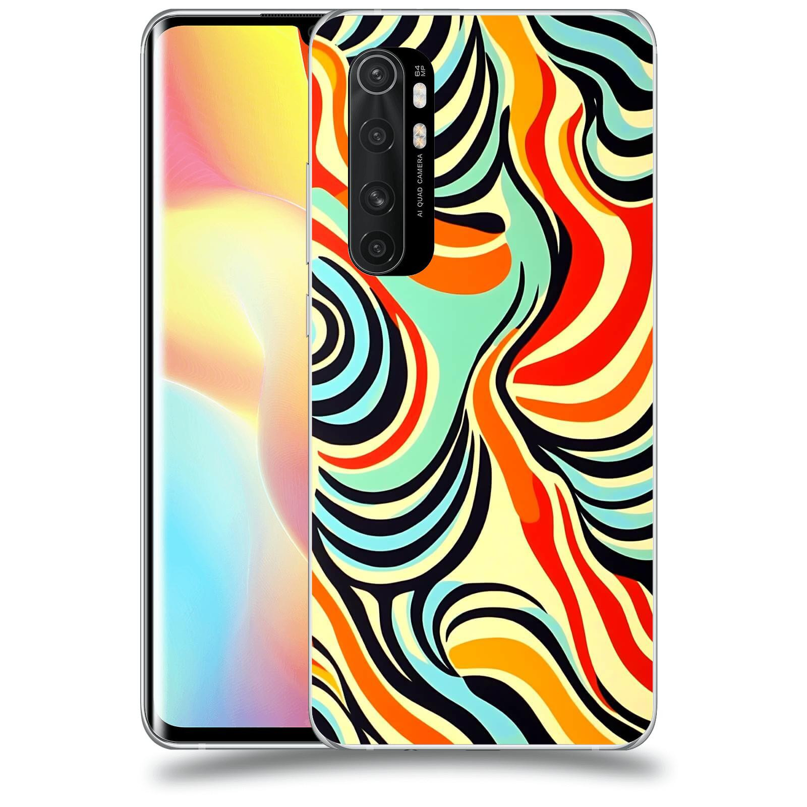 ACOVER Kryt na mobil Xiaomi Mi Note 10 Lite - Dynamické proudy