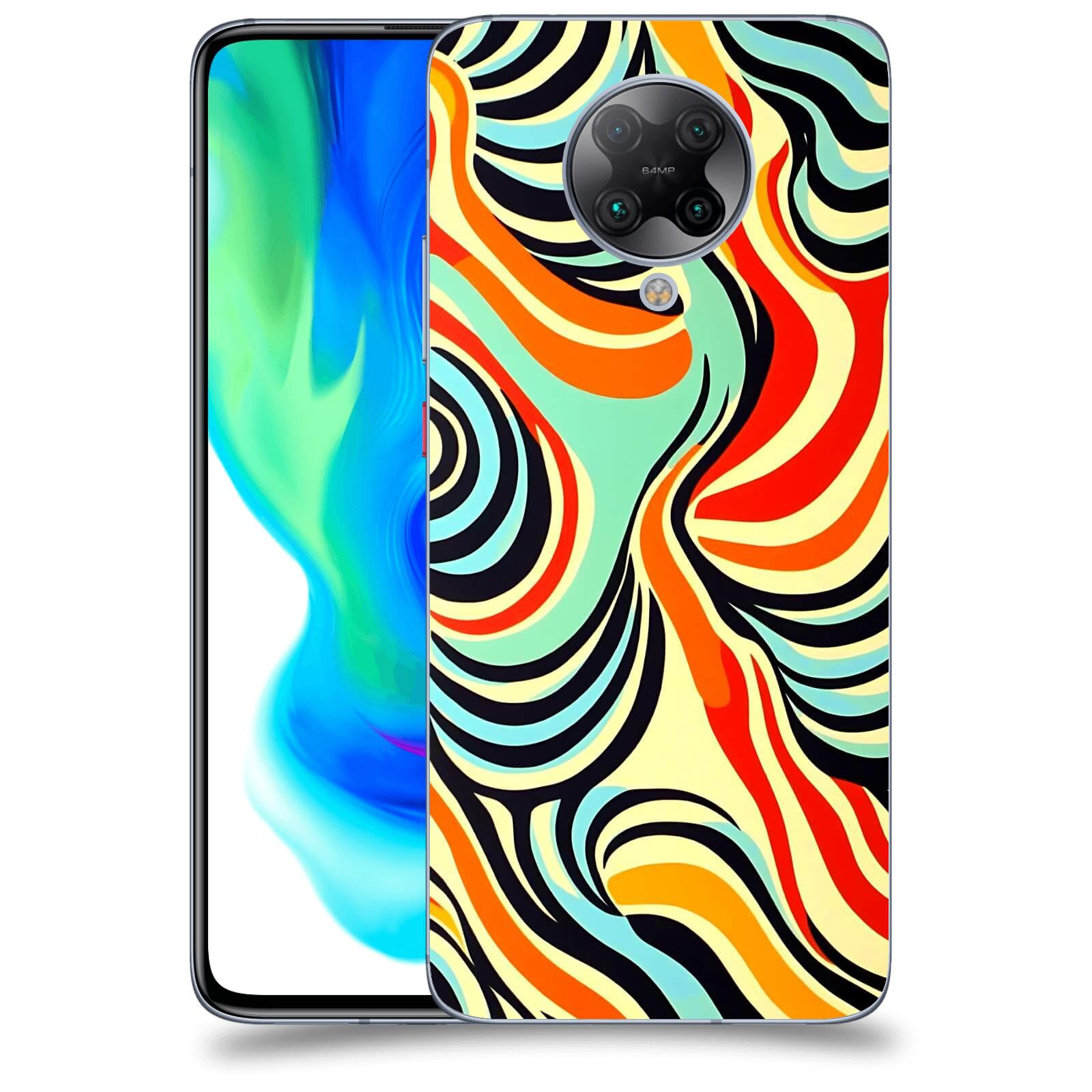 ACOVER Kryt na mobil Xiaomi Poco F2 Pro - Dynamické proudy