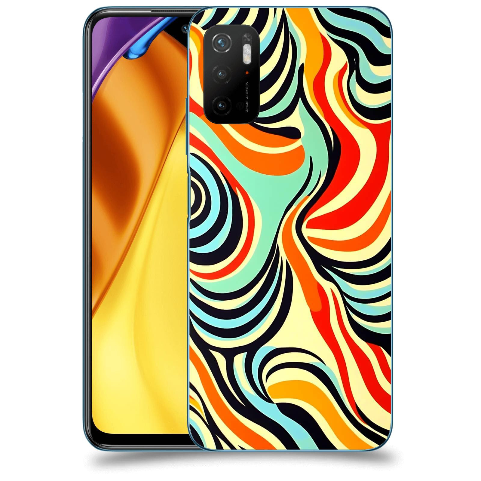 ACOVER Kryt na mobil Xiaomi Poco M3 Pro 5G - Dynamické proudy
