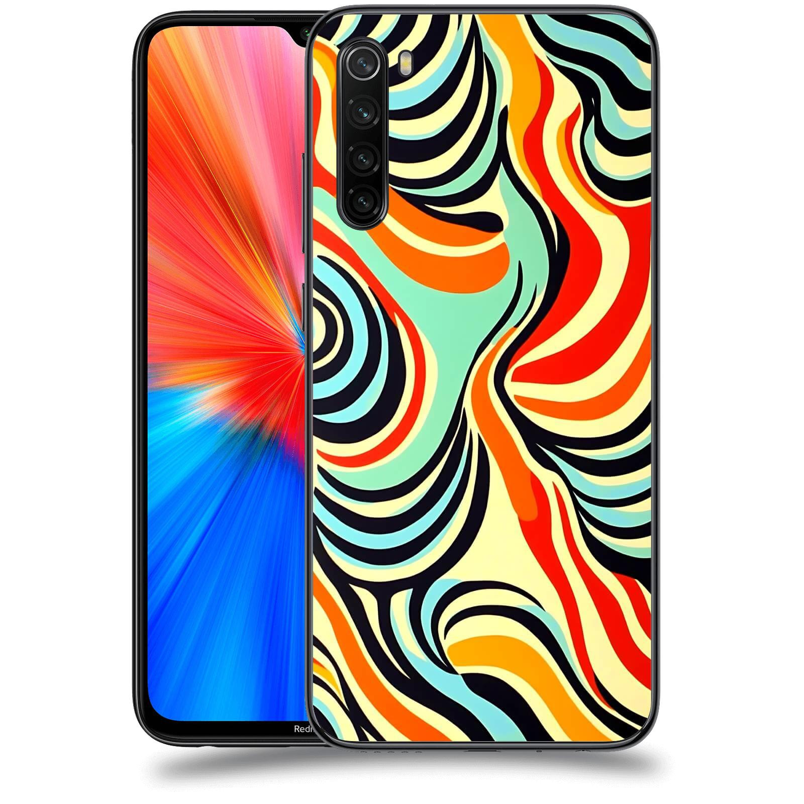 ACOVER Kryt na mobil Xiaomi Redmi Note 8 - Dynamické proudy