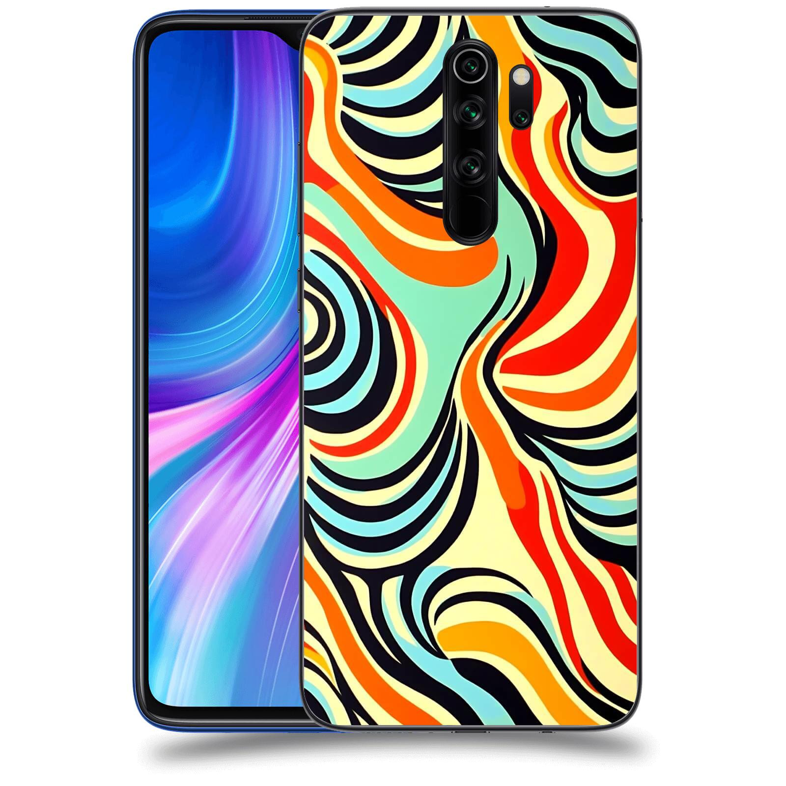 ACOVER Kryt na mobil Xiaomi Redmi Note 8 Pro - Dynamické proudy
