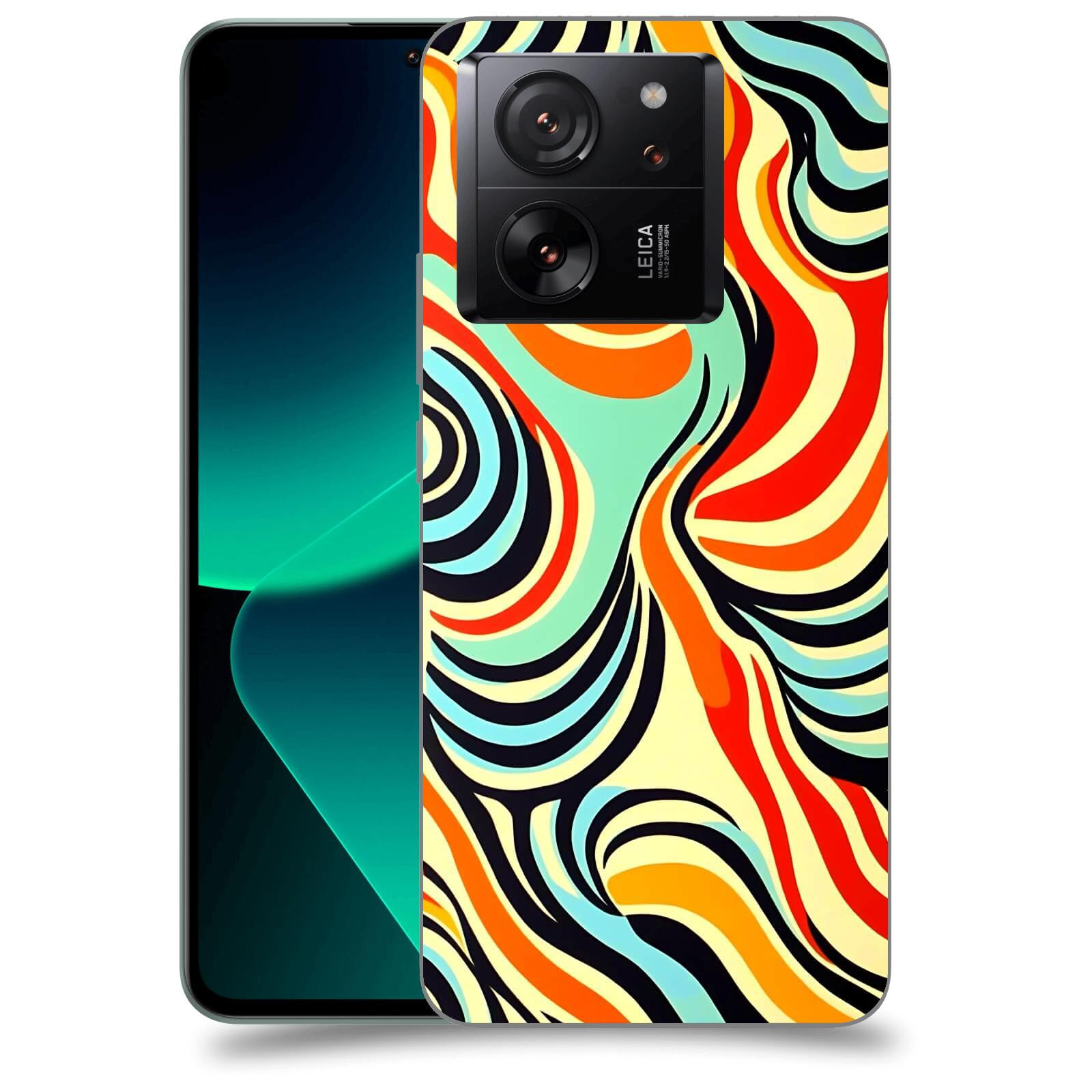 ACOVER Kryt na mobil Xiaomi 13T pro - Dynamické proudy