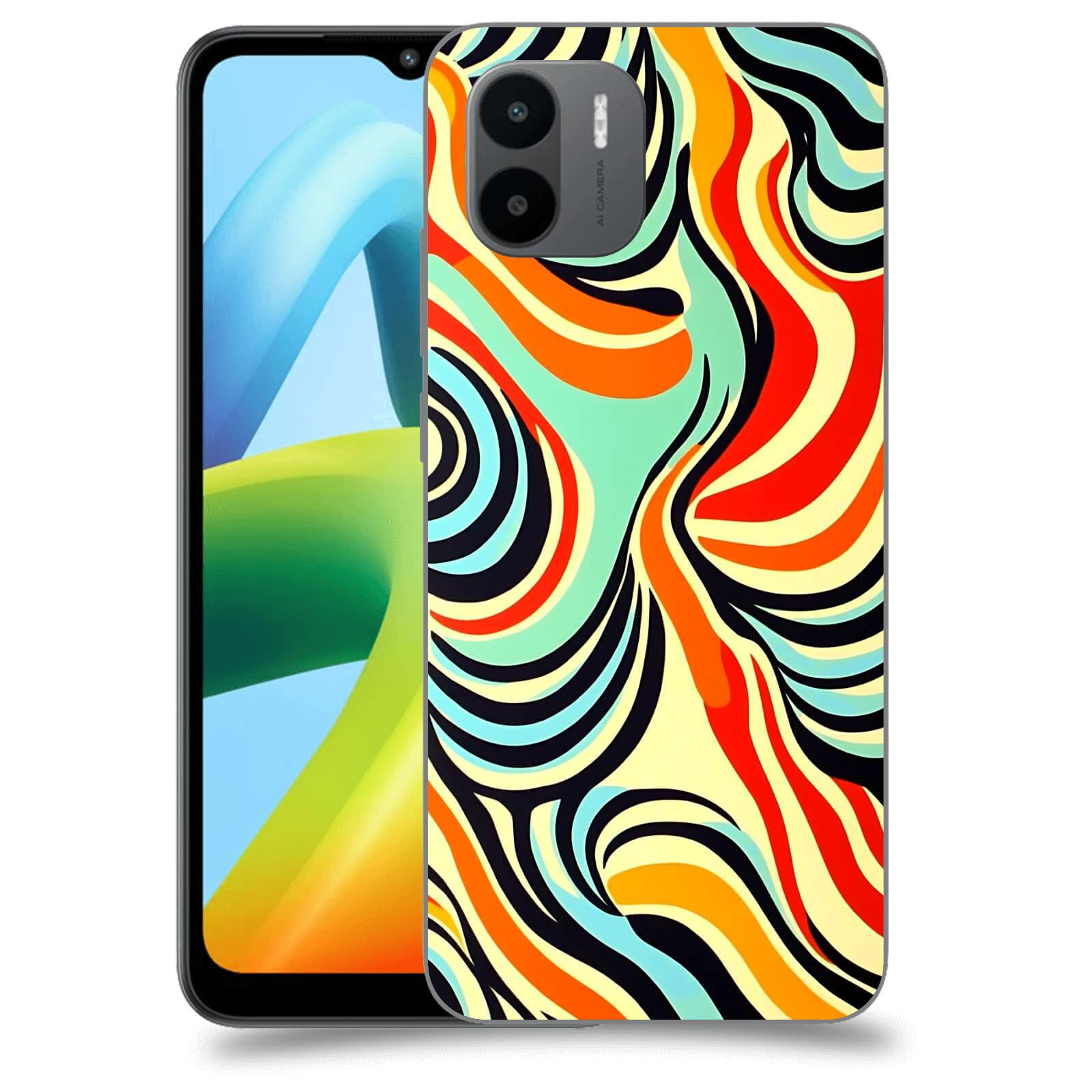 ACOVER Kryt na mobil Xiaomi Redmi A1+ - Dynamické proudy