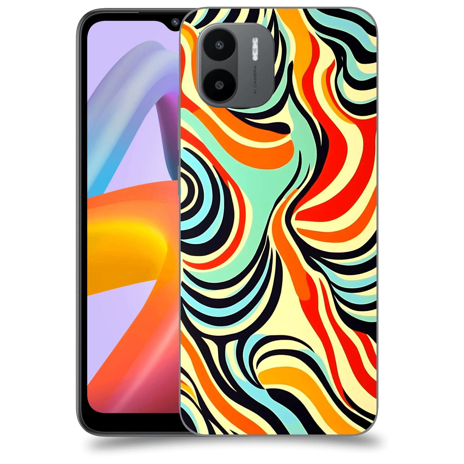 ACOVER Kryt na mobil Xiaomi Redmi A2+ - Dynamické proudy