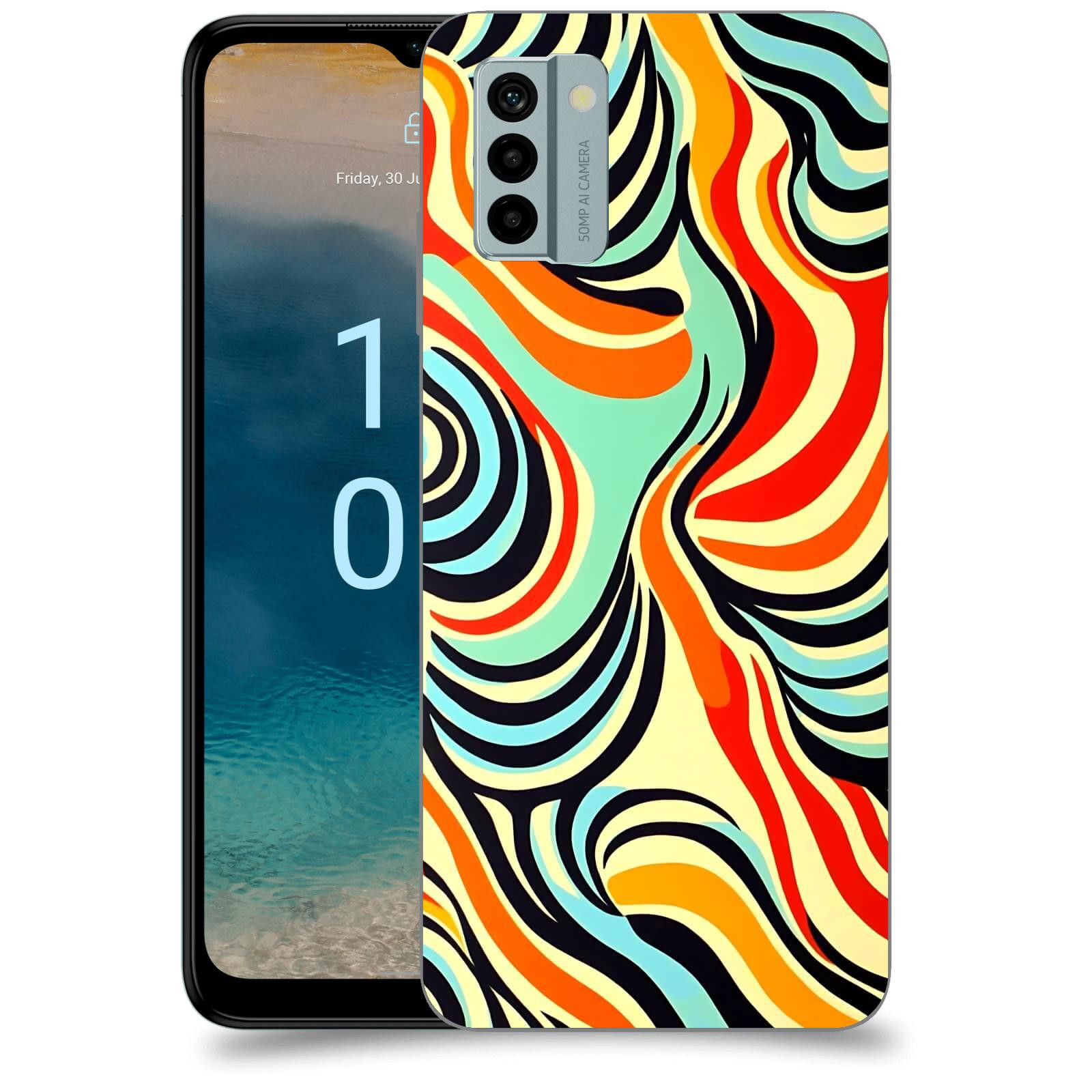 ACOVER Kryt na mobil Nokia G22 - Dynamické proudy