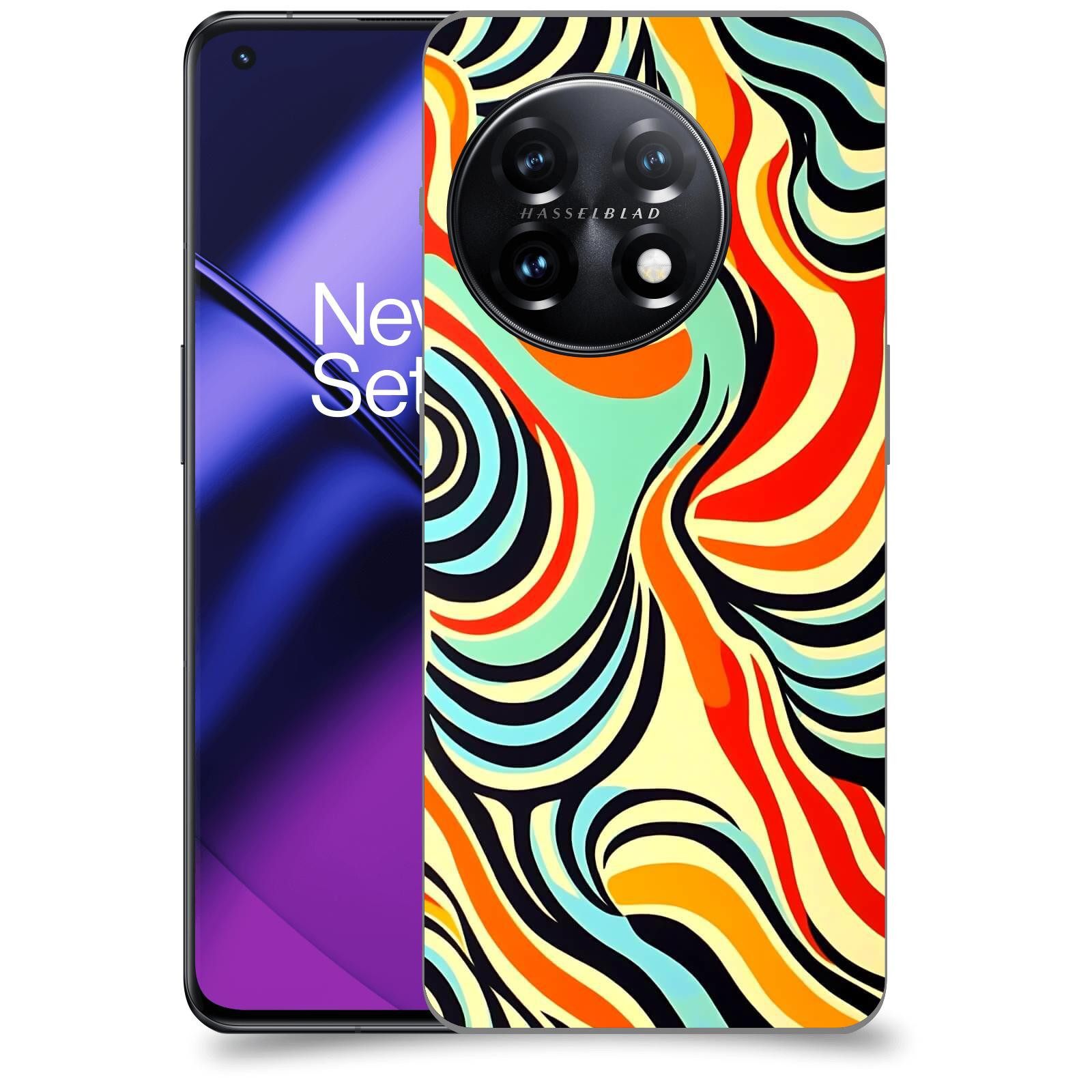 ACOVER Kryt na mobil OnePlus 11 5G - Dynamické proudy
