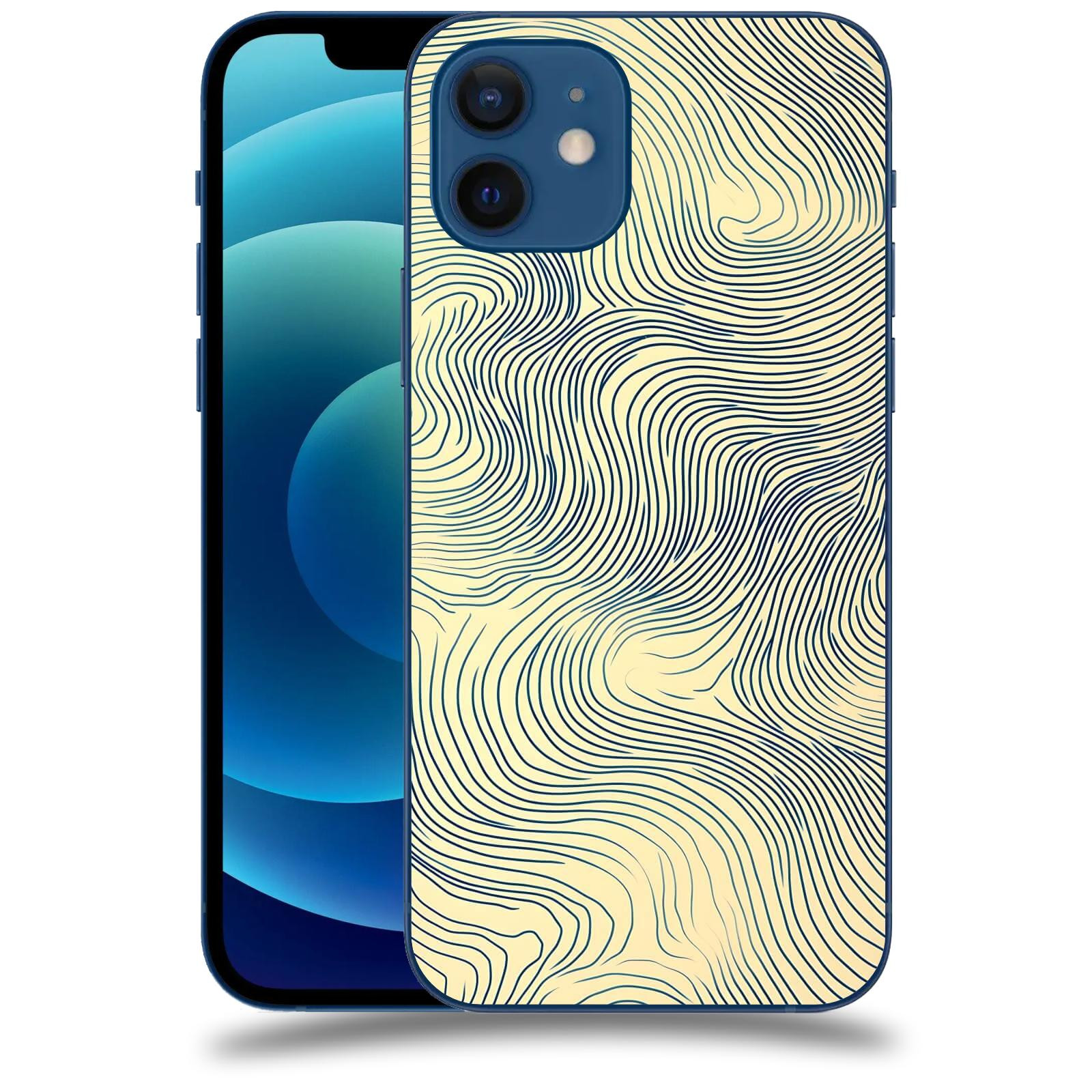 ACOVER Kryt na mobil Apple iPhone 12 - Dynamická textura